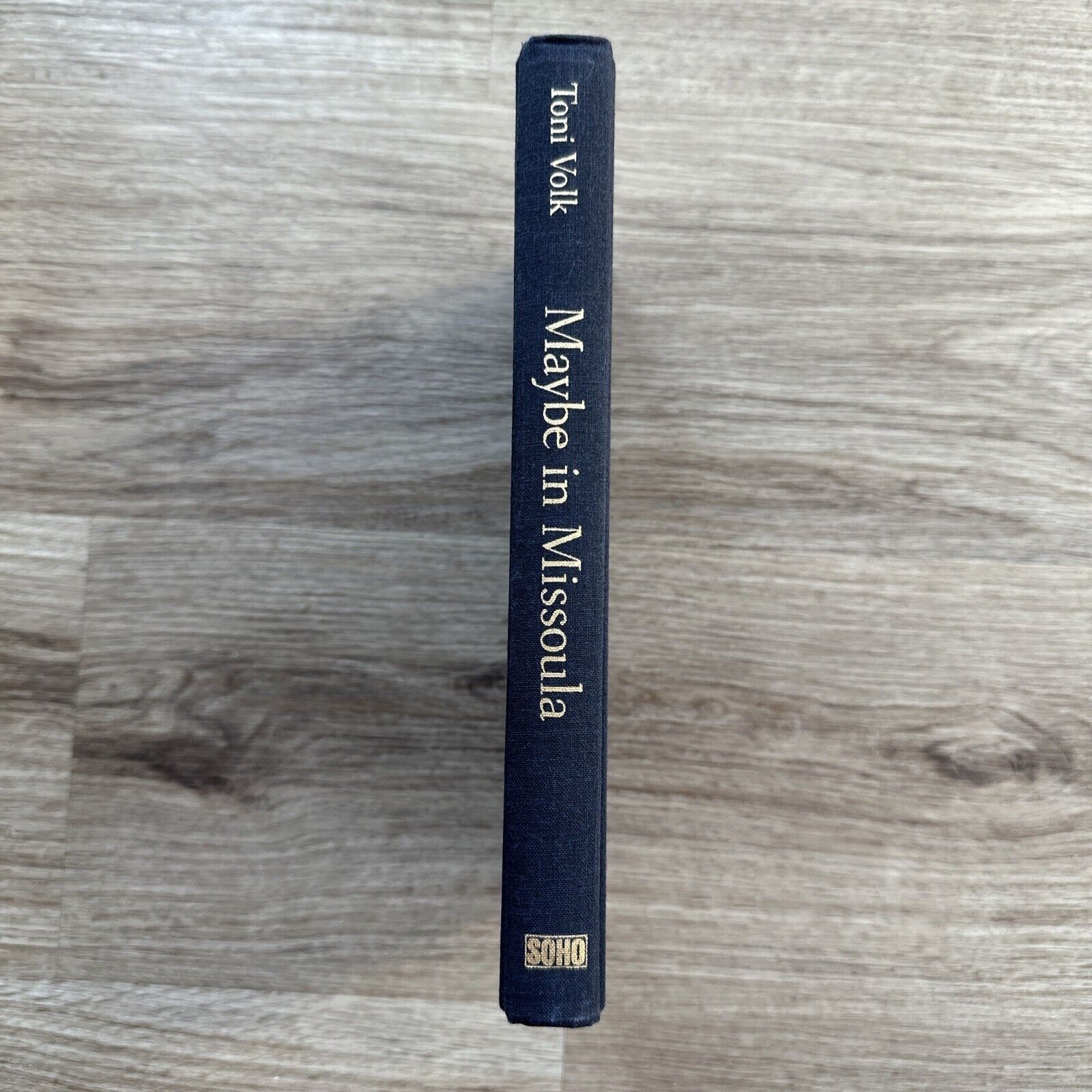 Maybe in Missoula by Toni Volk (1994, Hardcover) First Edtion