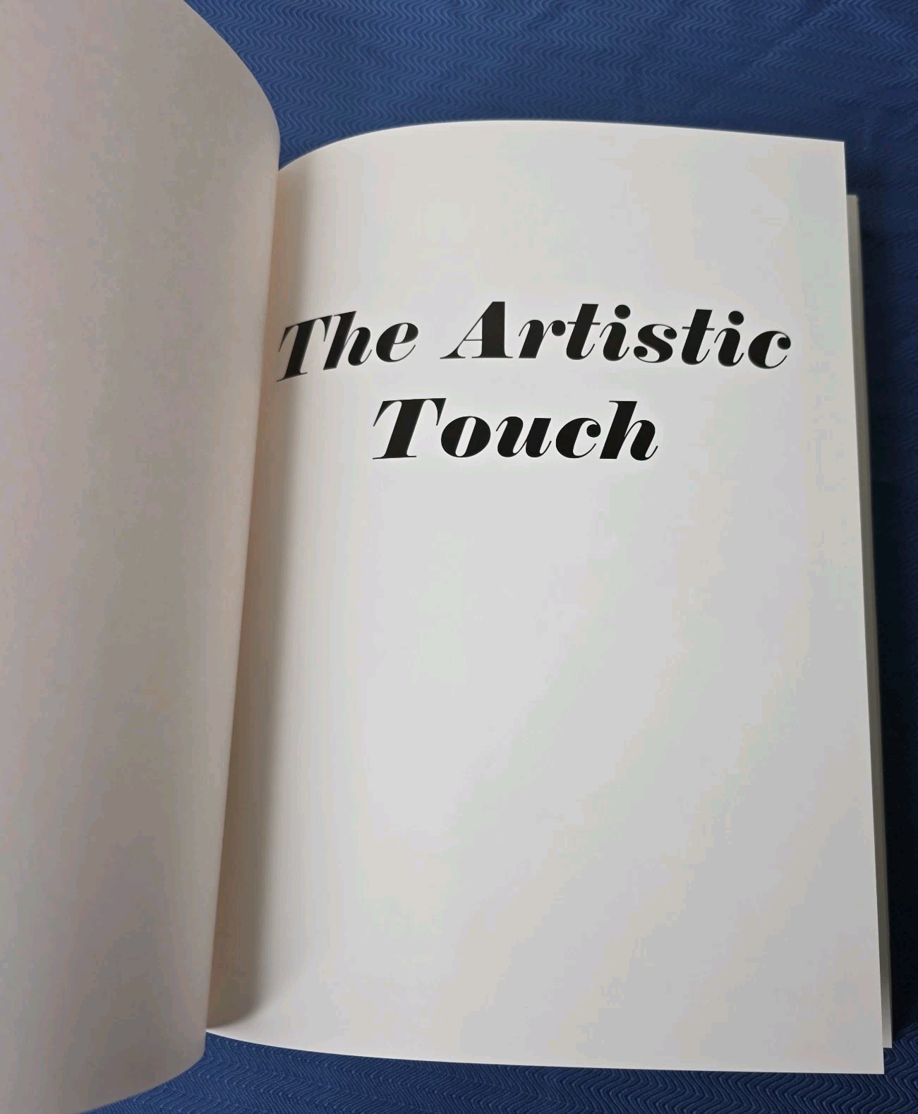 Artistic Touch by Christine M. Unwin SIGNED (1995, Hardcover) Signature DJ