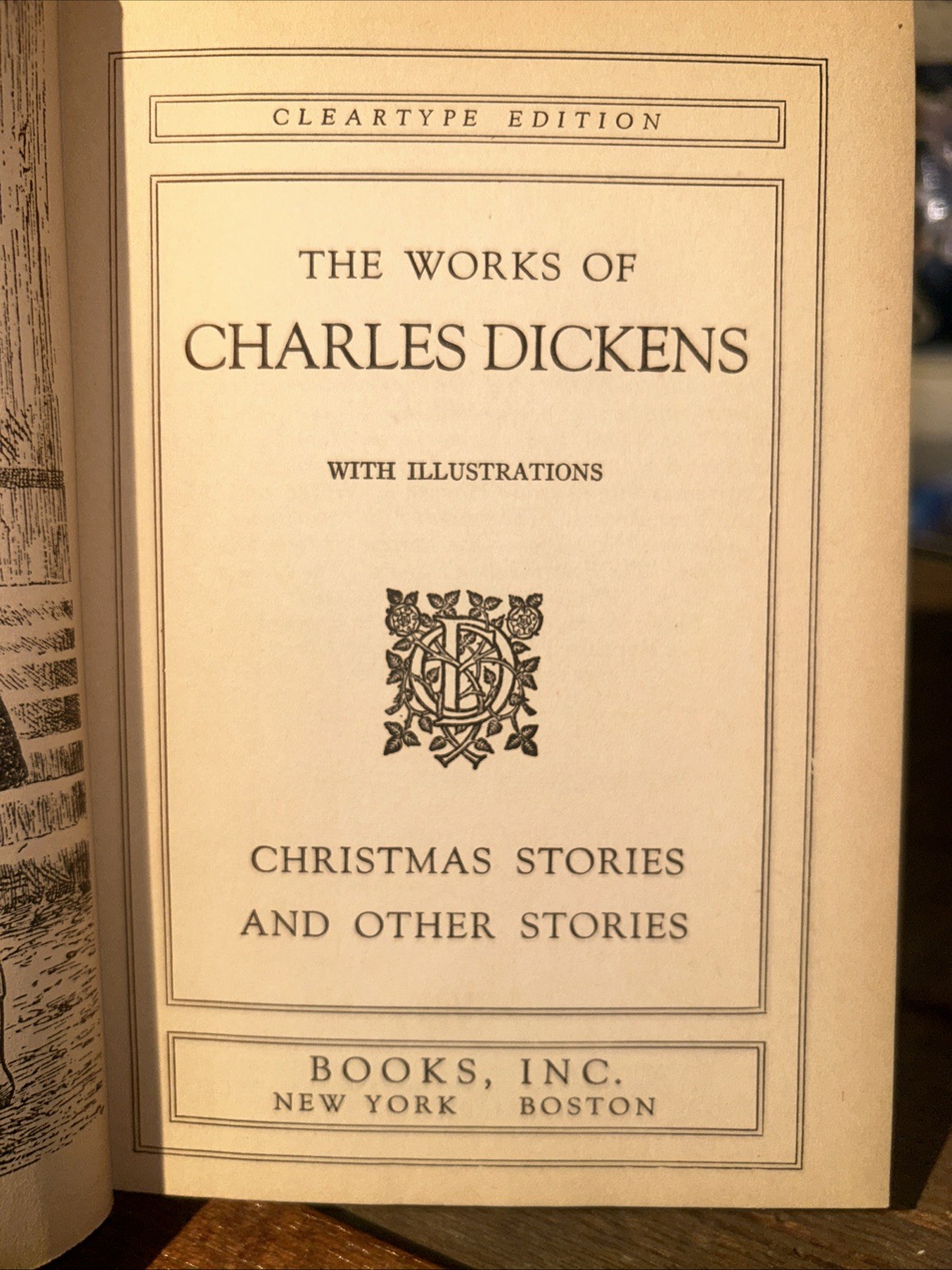 Christmas Stories & Other Stories The Works Of Charles Dickens 1871 HC Books Inc