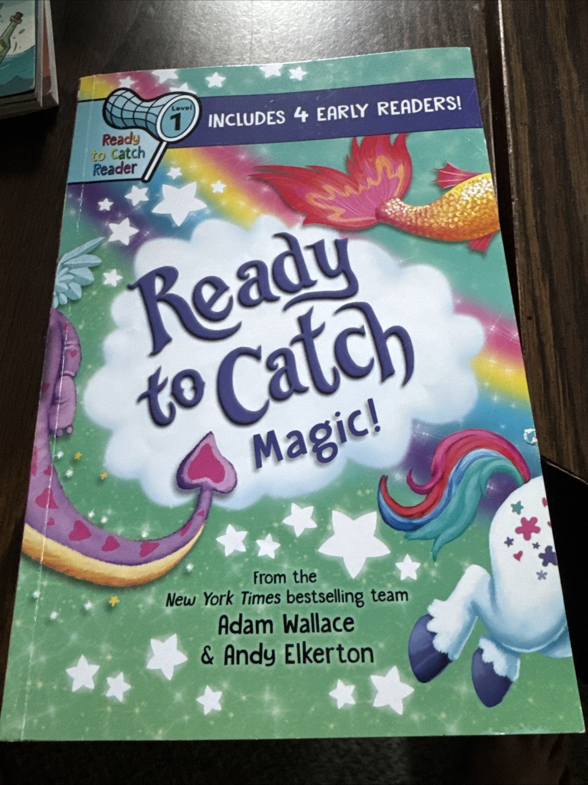 Ready To Catch Magic Children’s Paperback Book By Adam Wallace & Andy Elkerton