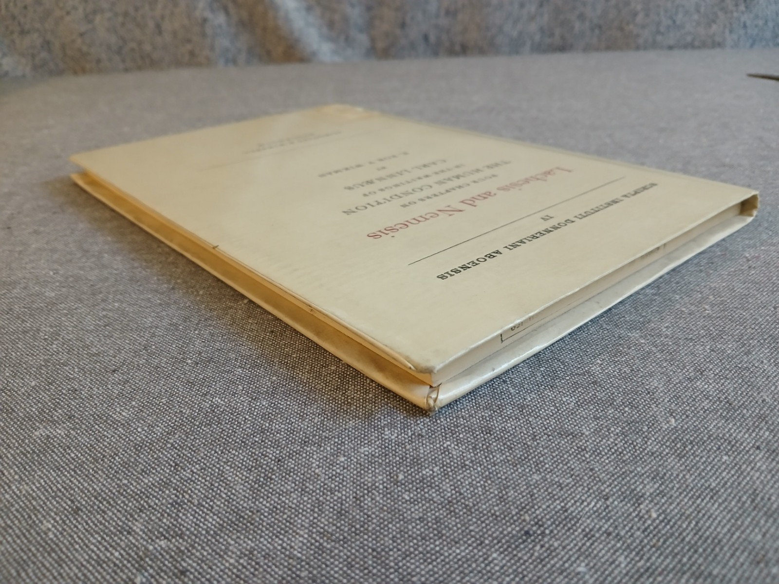 Lachesis and Nemesis – Four Chapters on the Human Condition – Hardcover