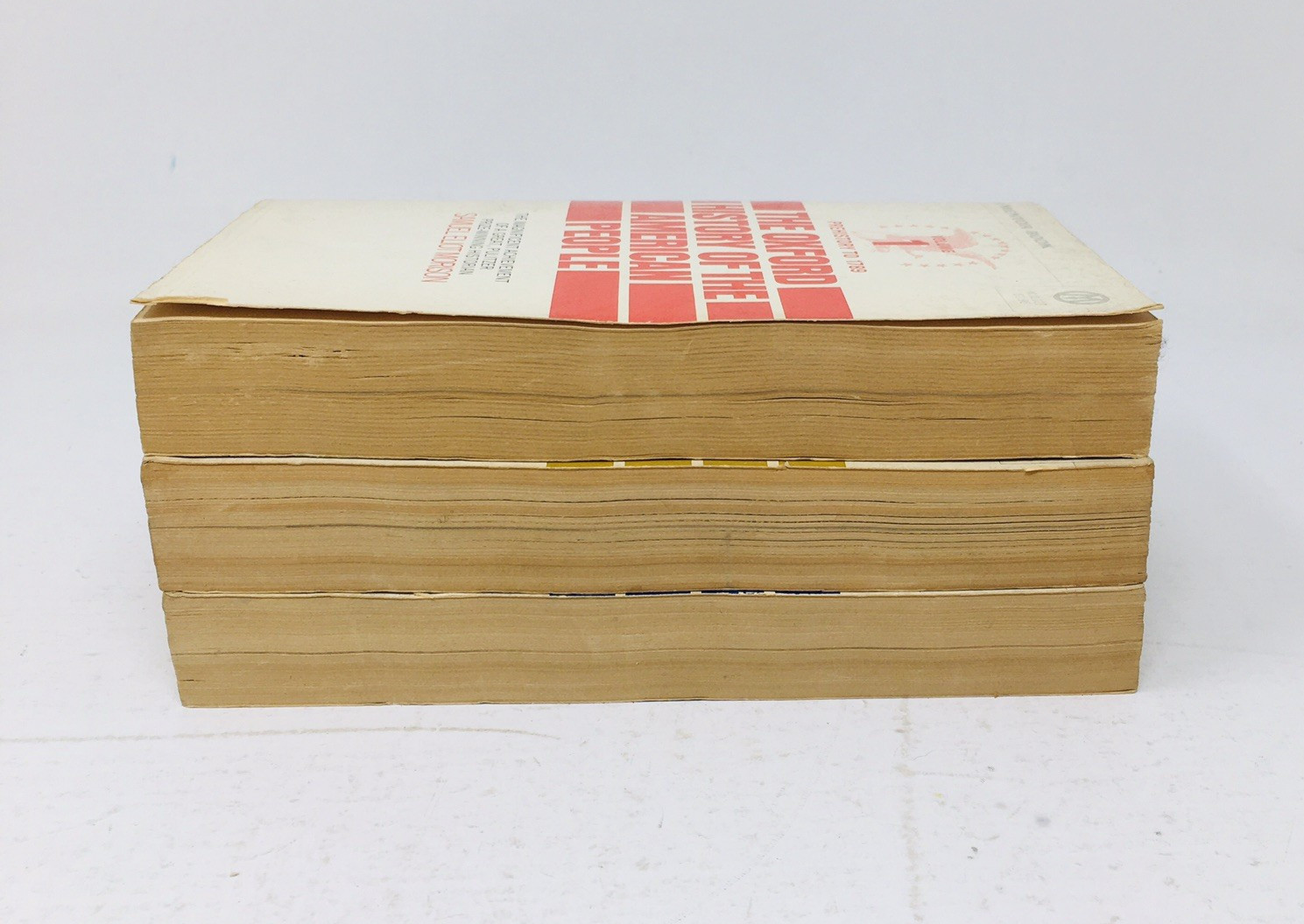 The Oxford History of The American People Vol 1 2 & 3 Samuel Eliot Morison Set