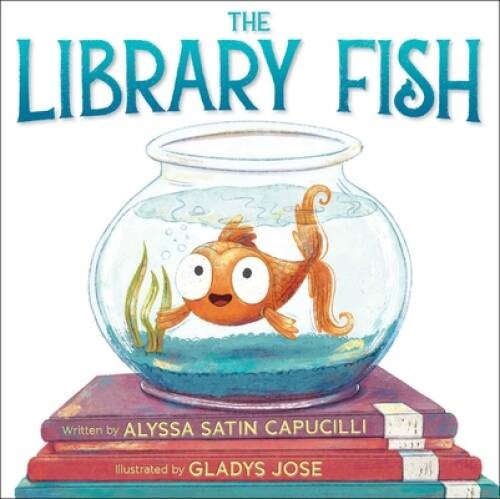 The Library Fish – Hardcover By Capucilli, Alyssa Satin – VERY GOOD