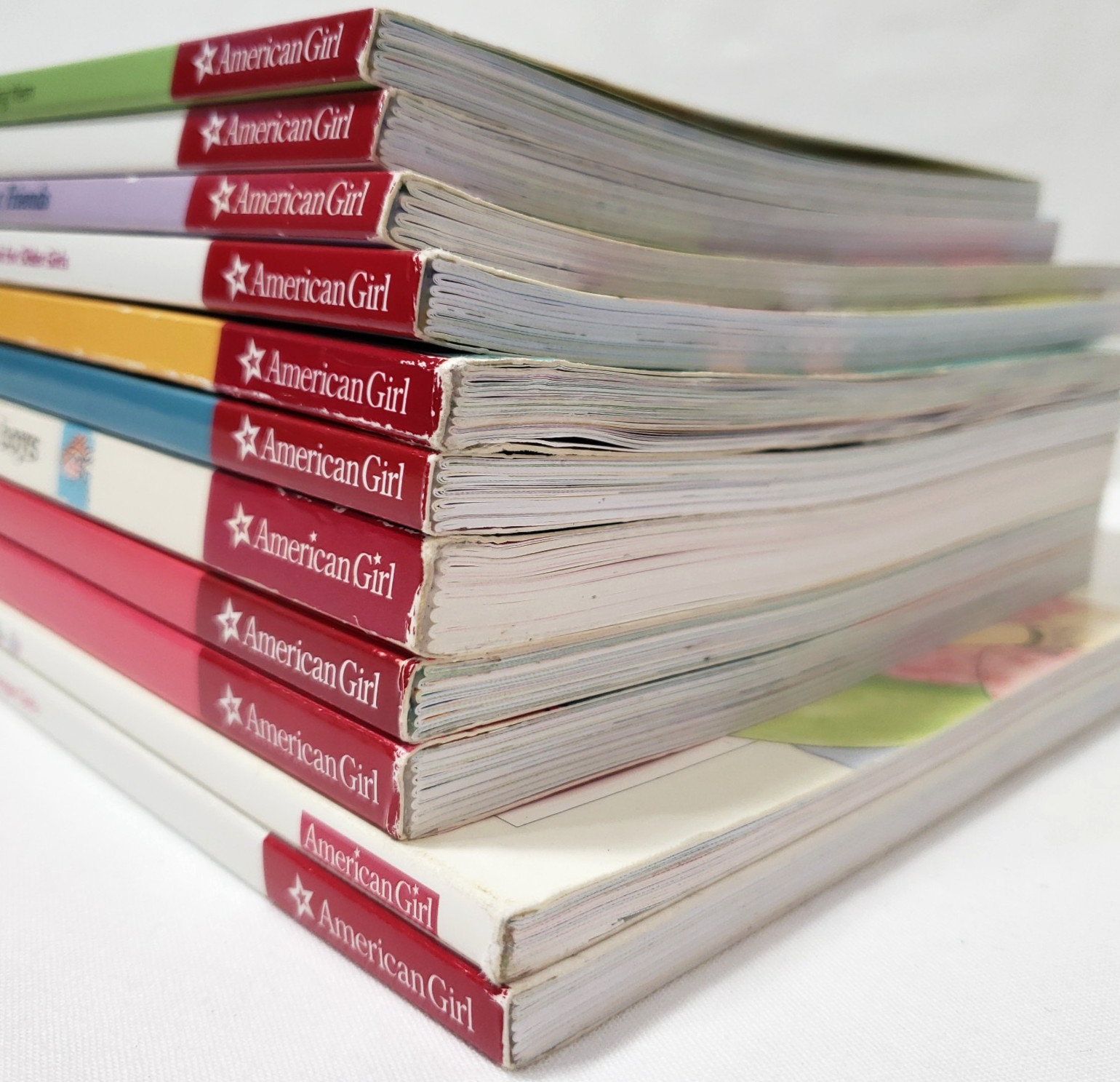 American Girl Books Lot Of 11 Smart Girls Guide Care And Keeping Nonfiction Set