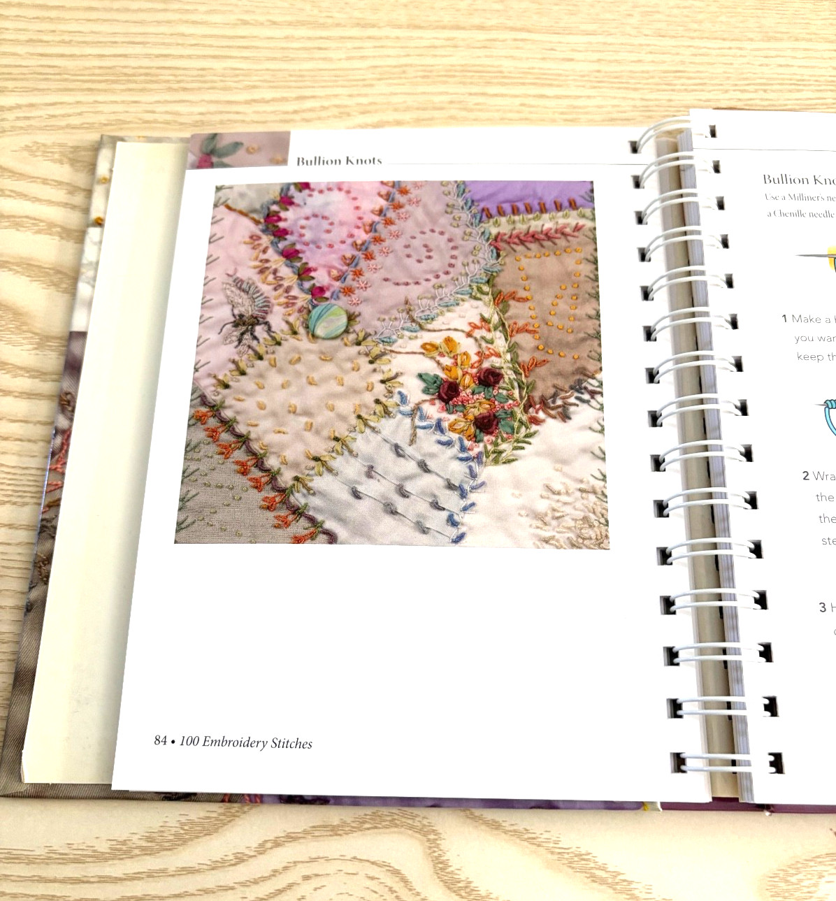 Crazy Quilting The Complete Guide Embroidery Hardcover Spiral Bound – Michler