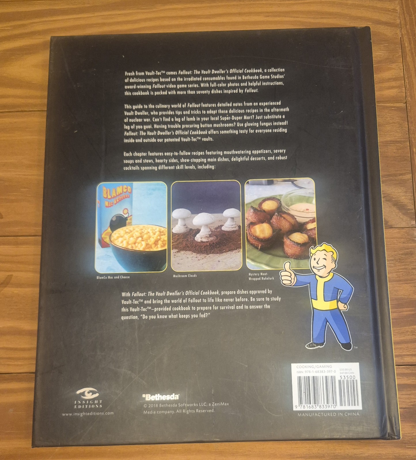 Fallout: The Vault Dweller’s Official Cookbook Hardcover by Victoria Rosenthal