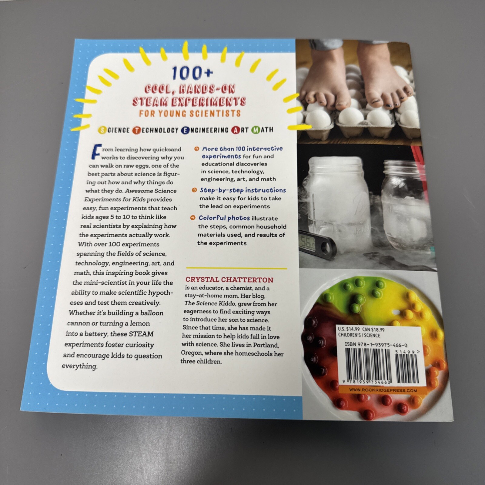 NEW Awesome Science Experiments for Kids: 100+ Fun STEM / STEAM Projects