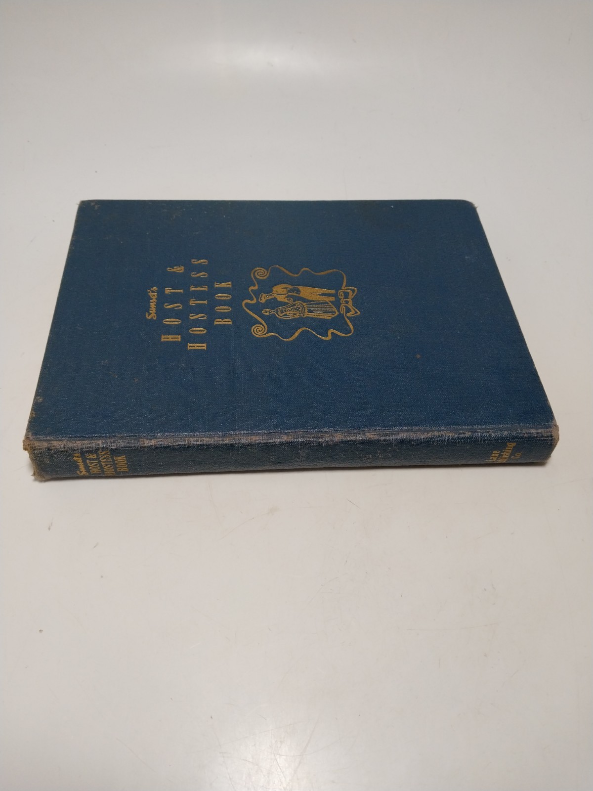 Sunset’s Host & Hostess Book Cookbook by Helen Kroeger Muhs 1940 HC 1st ED/1st p