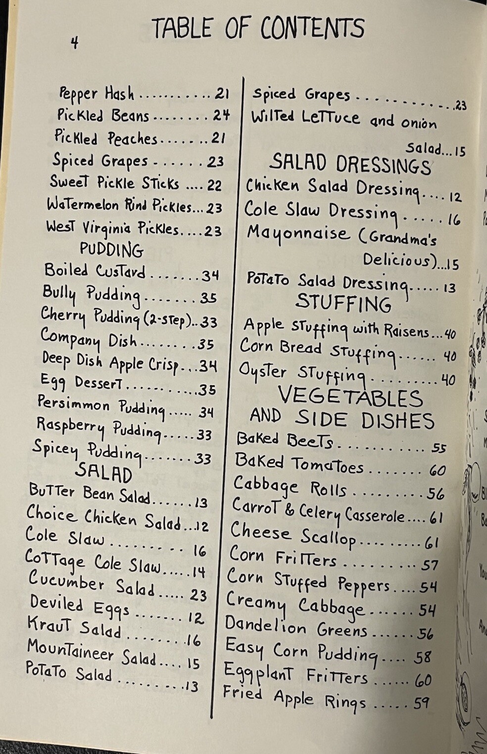 Old Timey Recipes Collected by Phyllis Connor Cookbook SC 13th Edition 1985