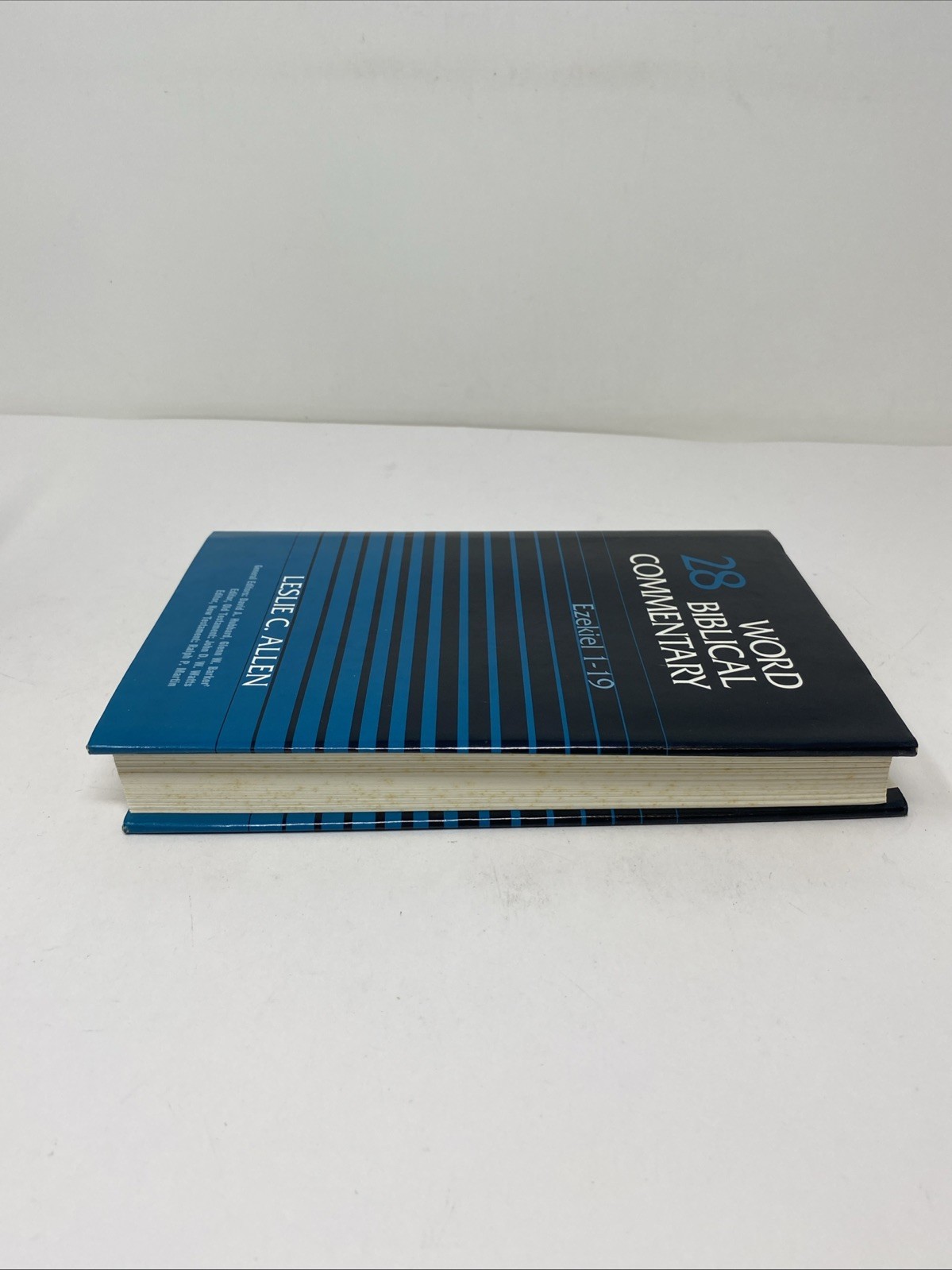 Ezekiel 1–19 Word Biblical Commentary Vol 28 (1994, HC/DJ) Allen Unmarked Pages
