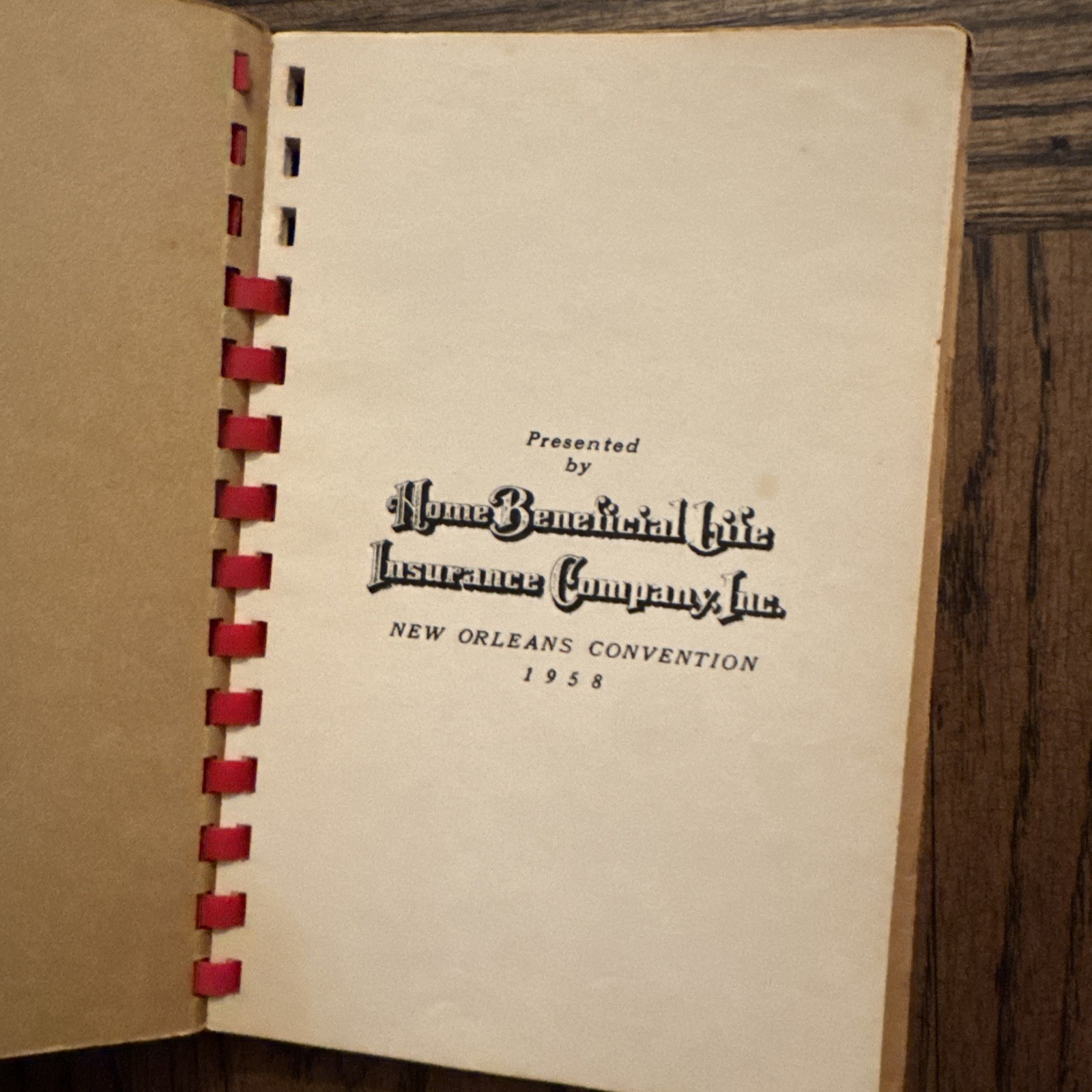 NEW ORLEANS RECIPES by Mary Moore Bremer Cookbook 1958 Book