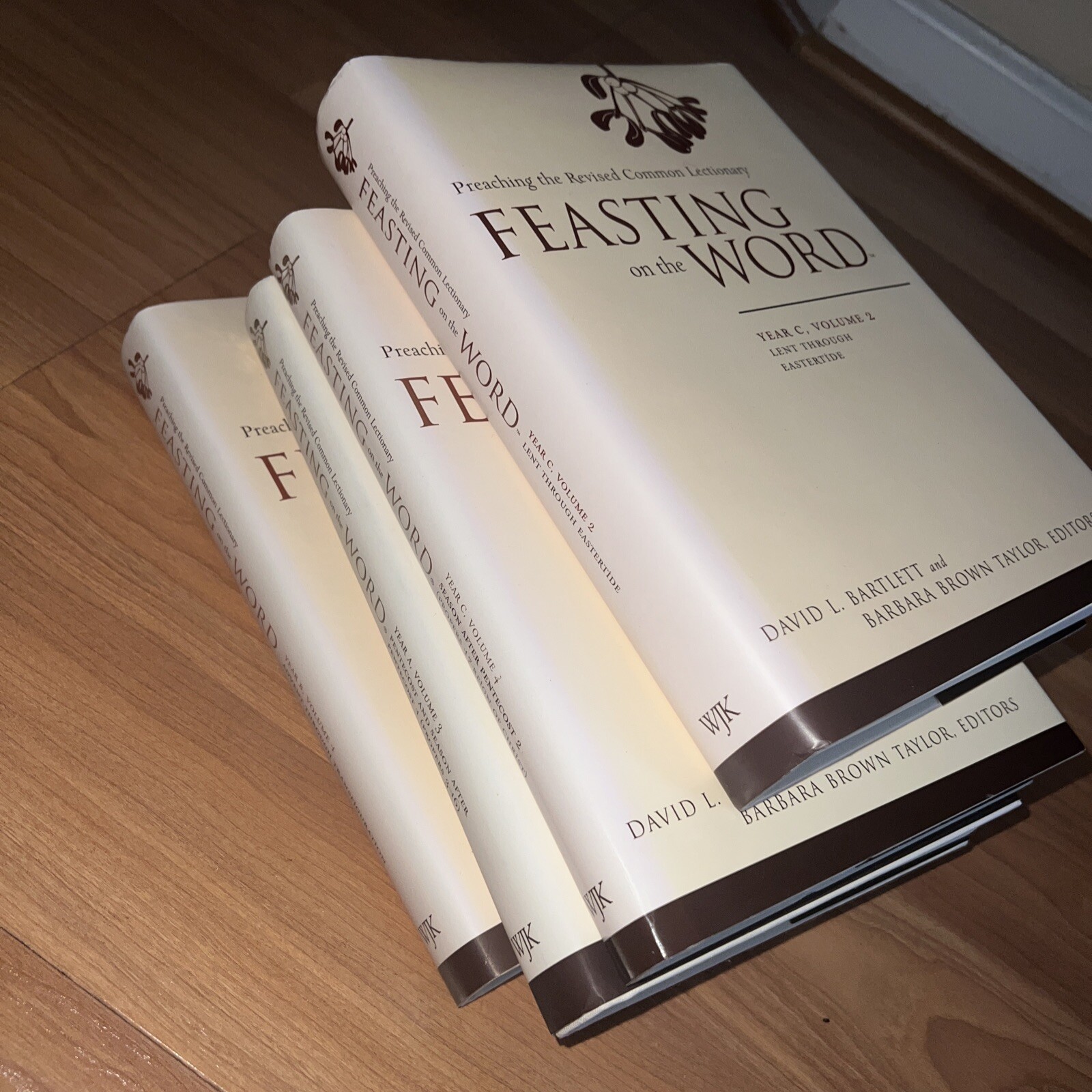 Feasting on The Word Year B Volumes 1 2 3 4 Preaching Lectionary Set HCDJ