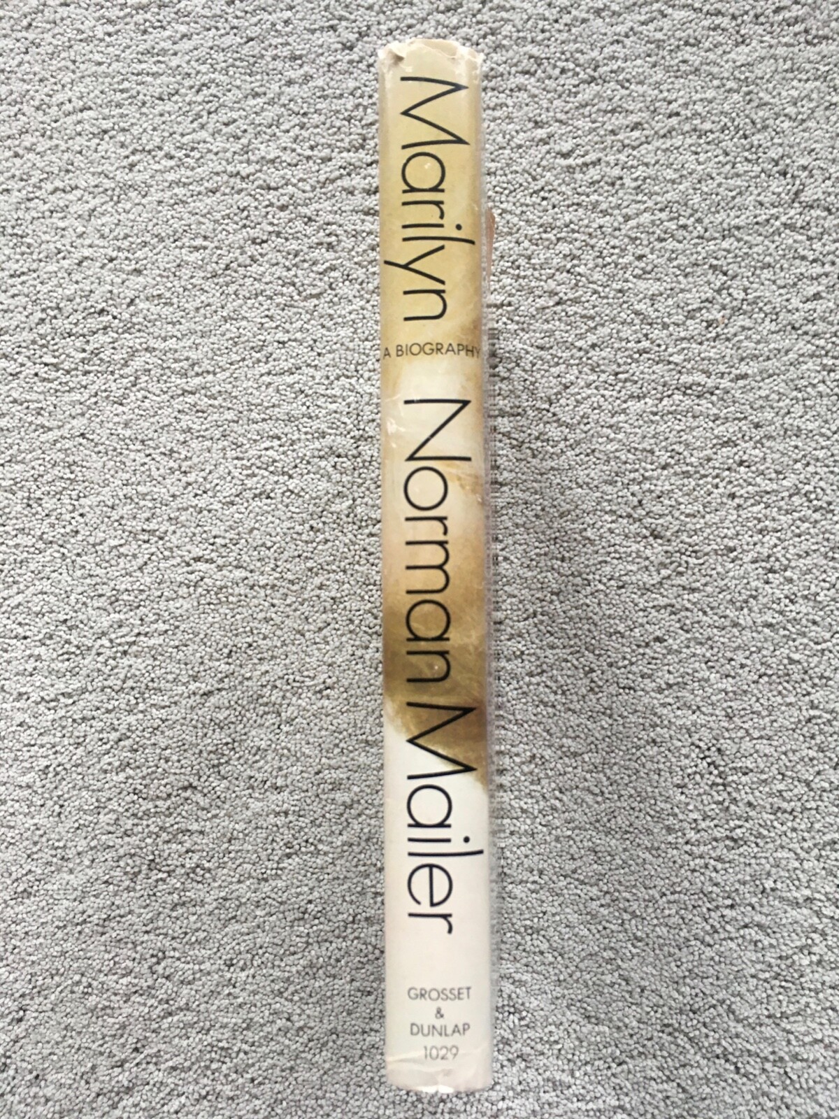 Marilyn: A Biography, Norman Mailer, HCDJ, 1st edition, 1st printing, Very Good