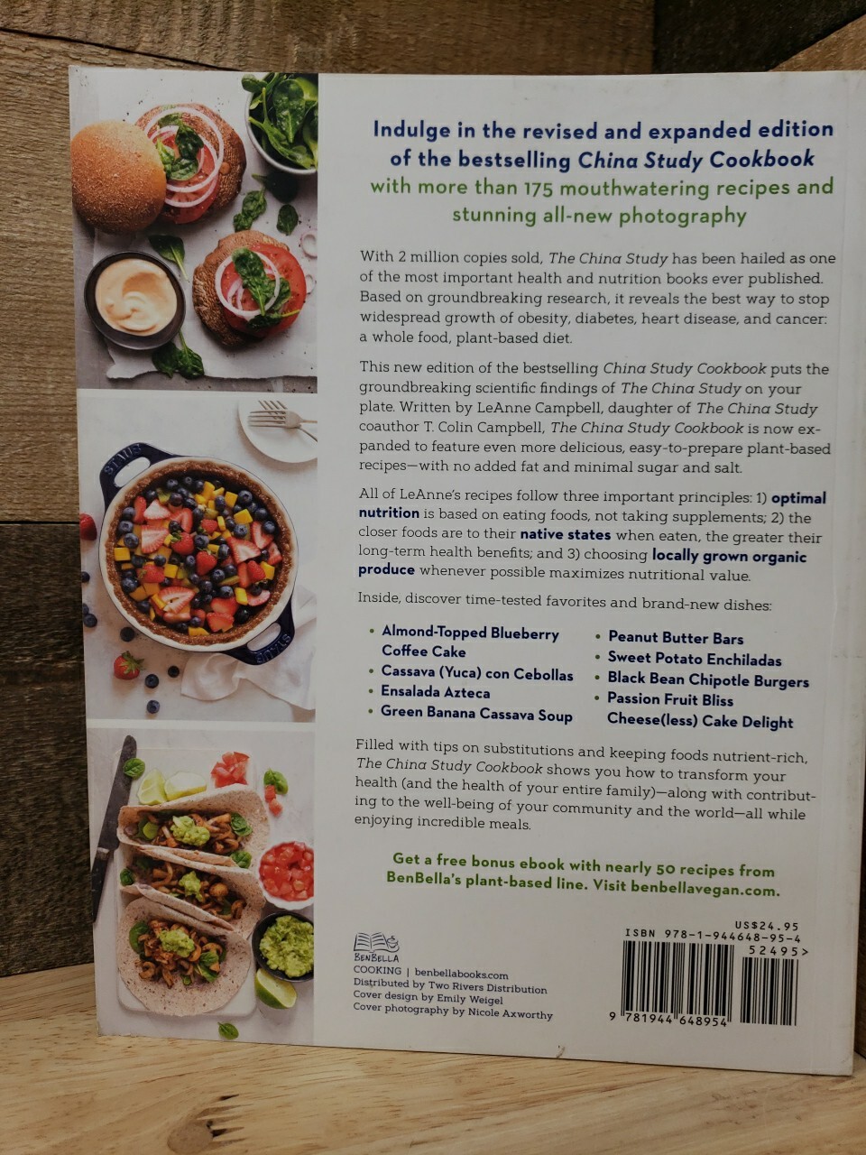 China Study Cookbook Revised Expanded Edition with over 175 Whole Food Recipes