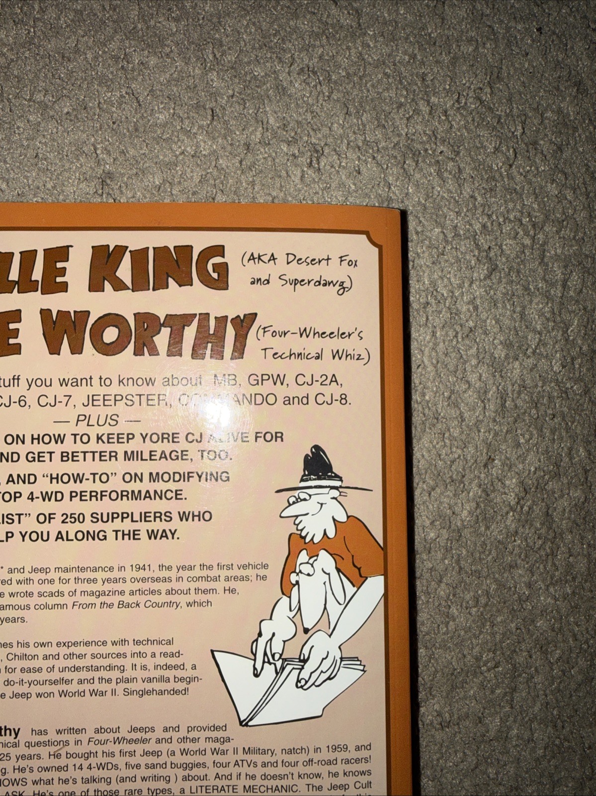 The Jeep Bible Written Personally For The Jeep Cult – Granville King 1997 2nd ED