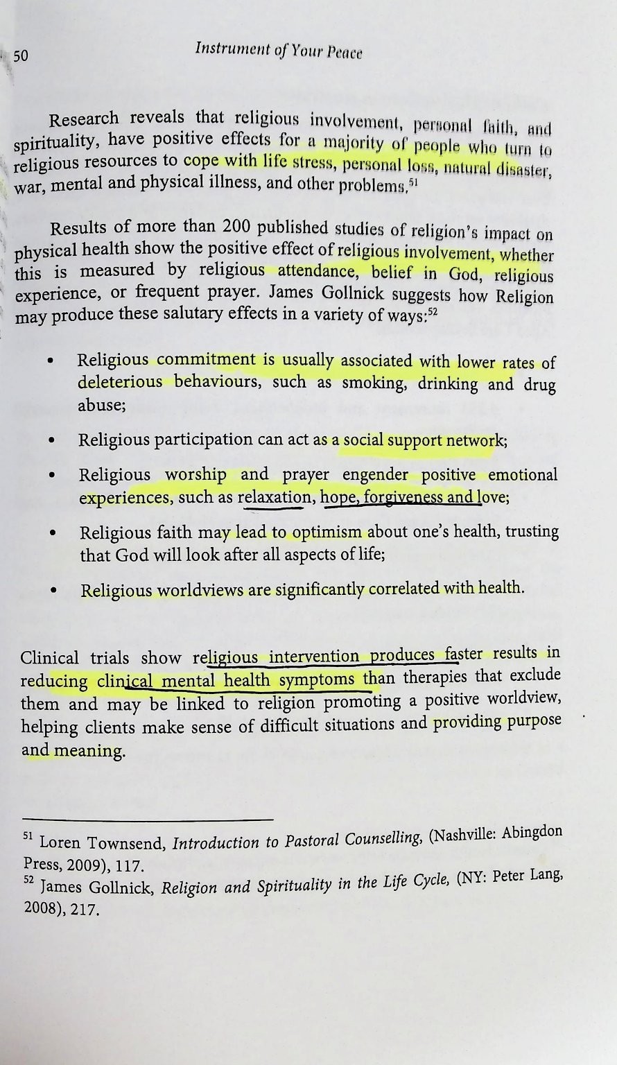 Instrument of Your Peace Margaret Ghosn 2013 Reissue Catholic Pastoral Care Wipf
