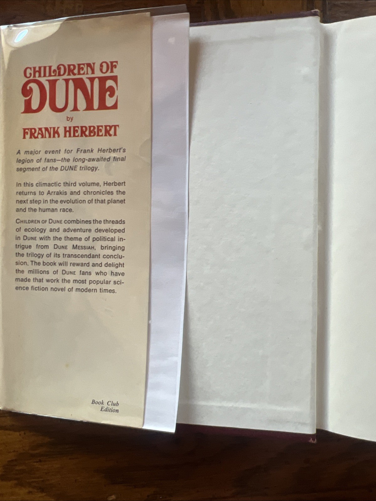 Dune Series Lot of 4 (Dune, Messiah, Children of Dune, God Emperor) BCE all HC