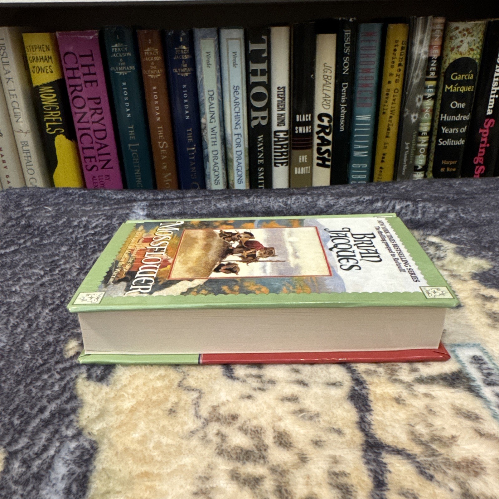 Mossflower by Brian Jacques (Hardcover) Turtleback Library Binding, VG+, Redwall