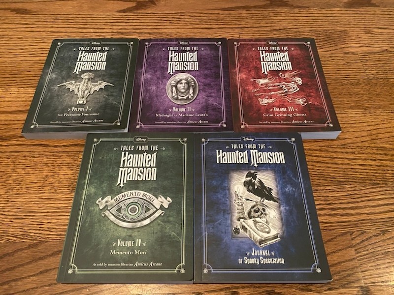 DISNEY TALES FROM THE HAUNTED MANSION By Amicus Arcane 5 Paperback Books