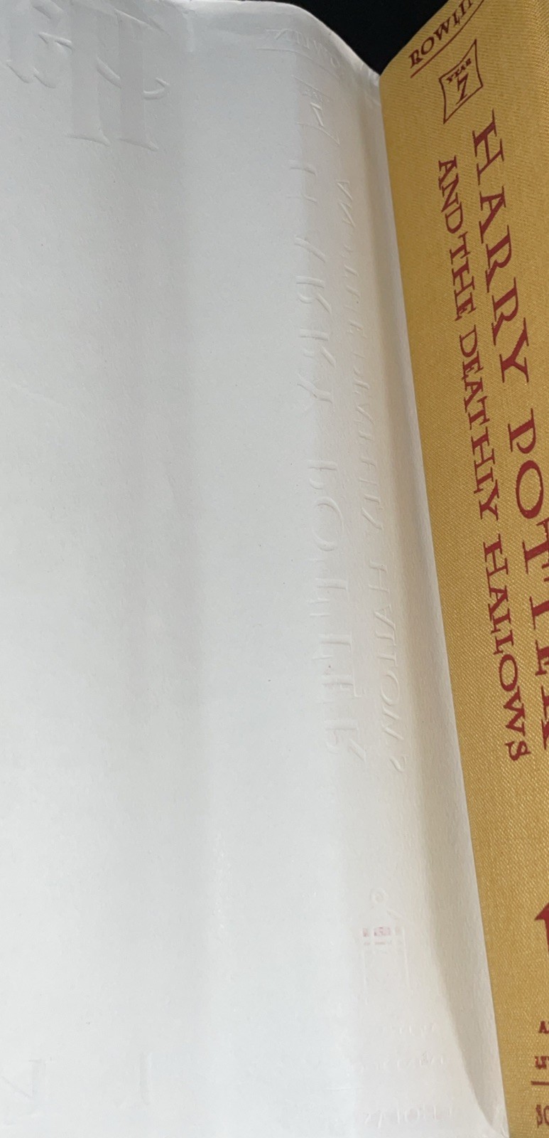 Harry Potter and the Deathly Hallows J.K. Rowling 1st/1st 2007 RARE Page Errors