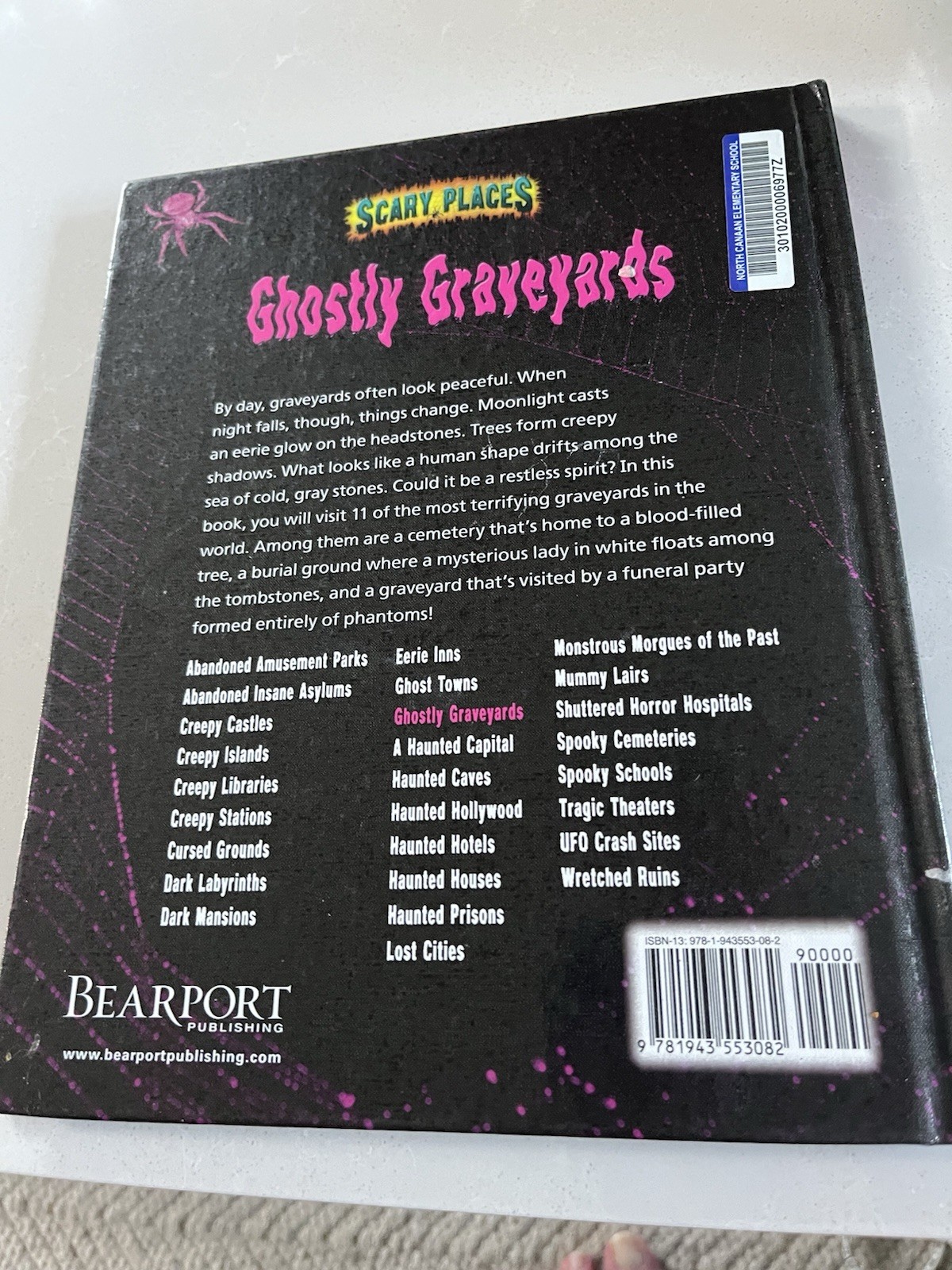 “Ghostly Graveyards” By Judy Allen HC 2016