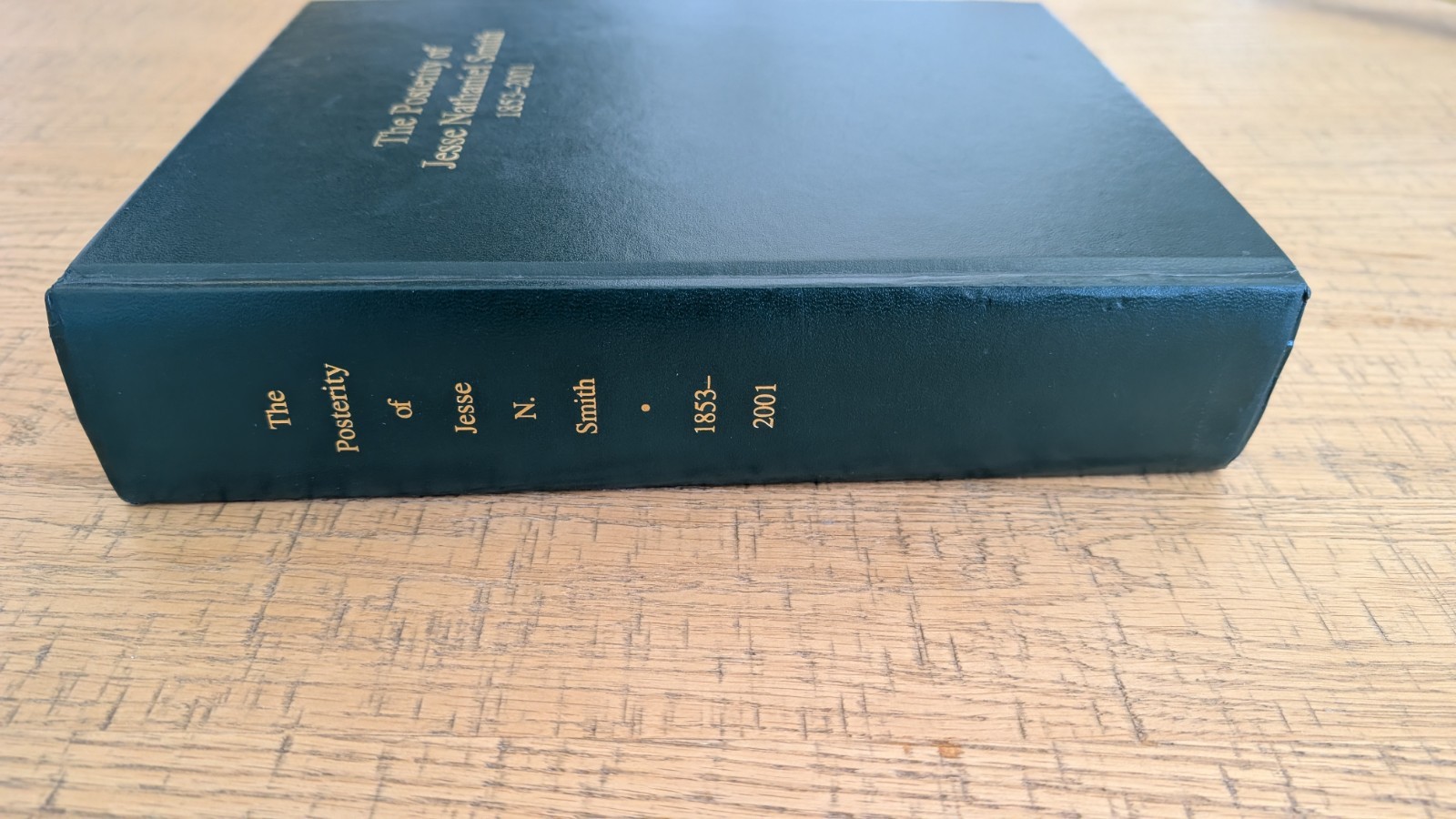 The Posterity of Jesse Nathaniel Smith 1853-2001 Green Hardcover 2001 Mormon