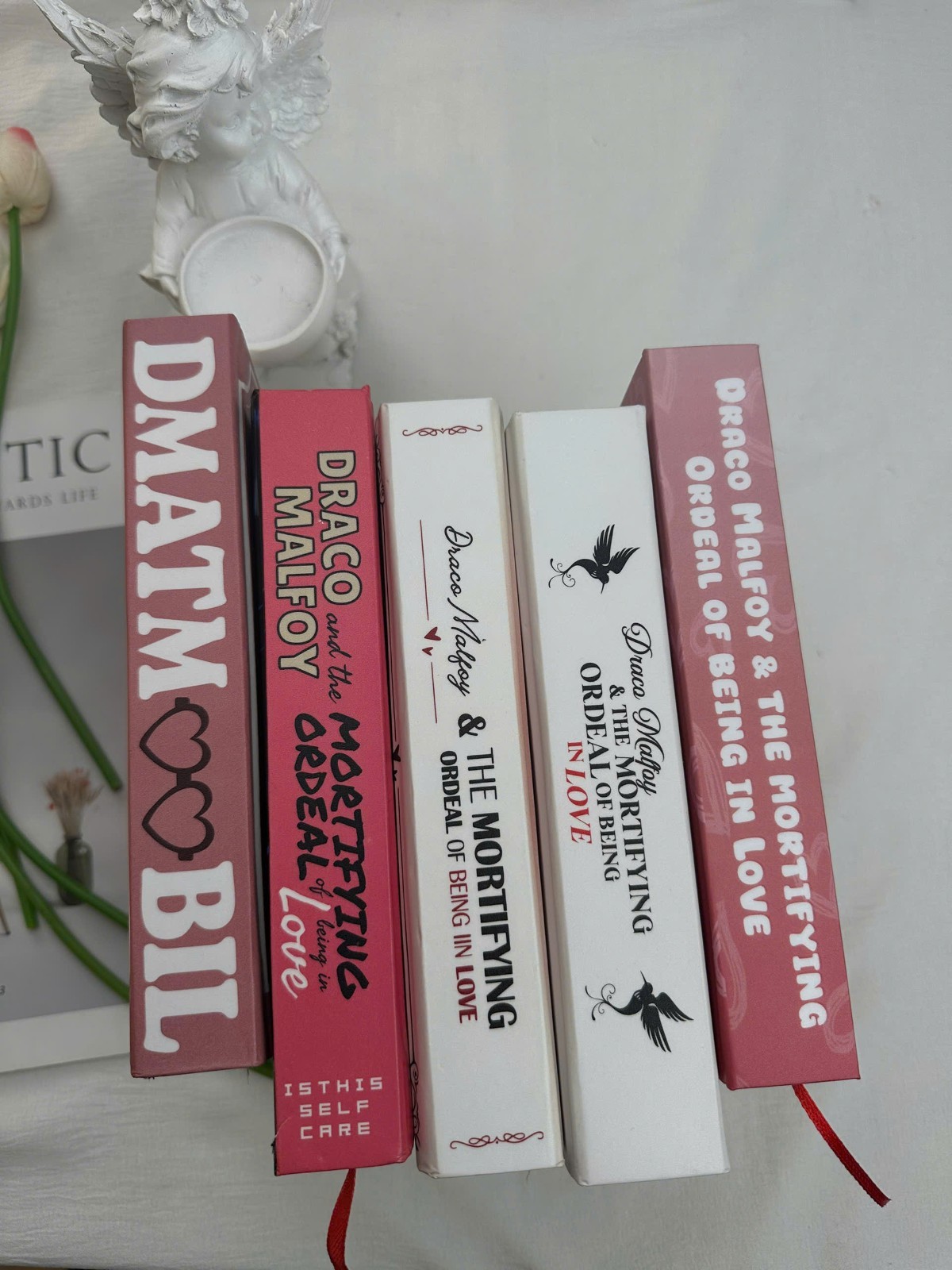 Draco Malfoy and the Mortifying Ordeal of Being in Love – Hardback Dramione