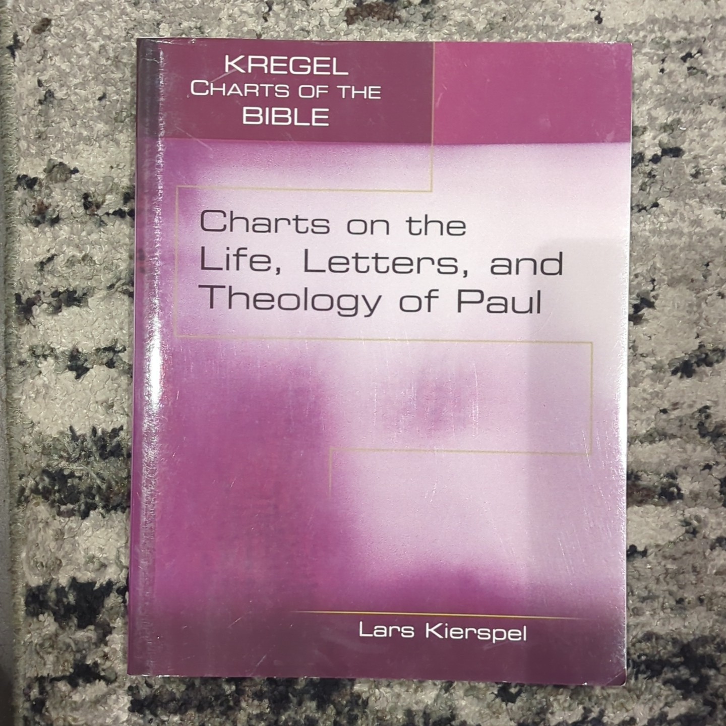 Charts on the Life, Letters, and Theology of Paul by Lars Kierspel (2012, Trade