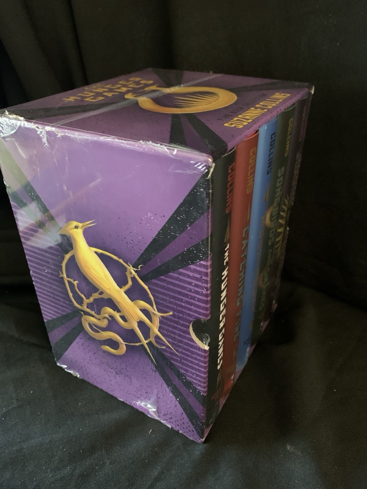 NEW CLEAN! Hunger Games 5-Book Hardcover Box Set Suzanne Collins FRESH! SEALED!