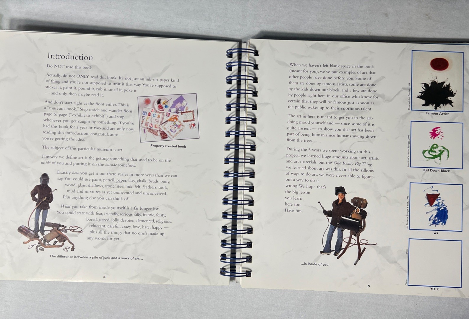 KLUTZ BOOK of ARTrageous Projects (with Metropolitan Museum Of Art) 2000. NEW!