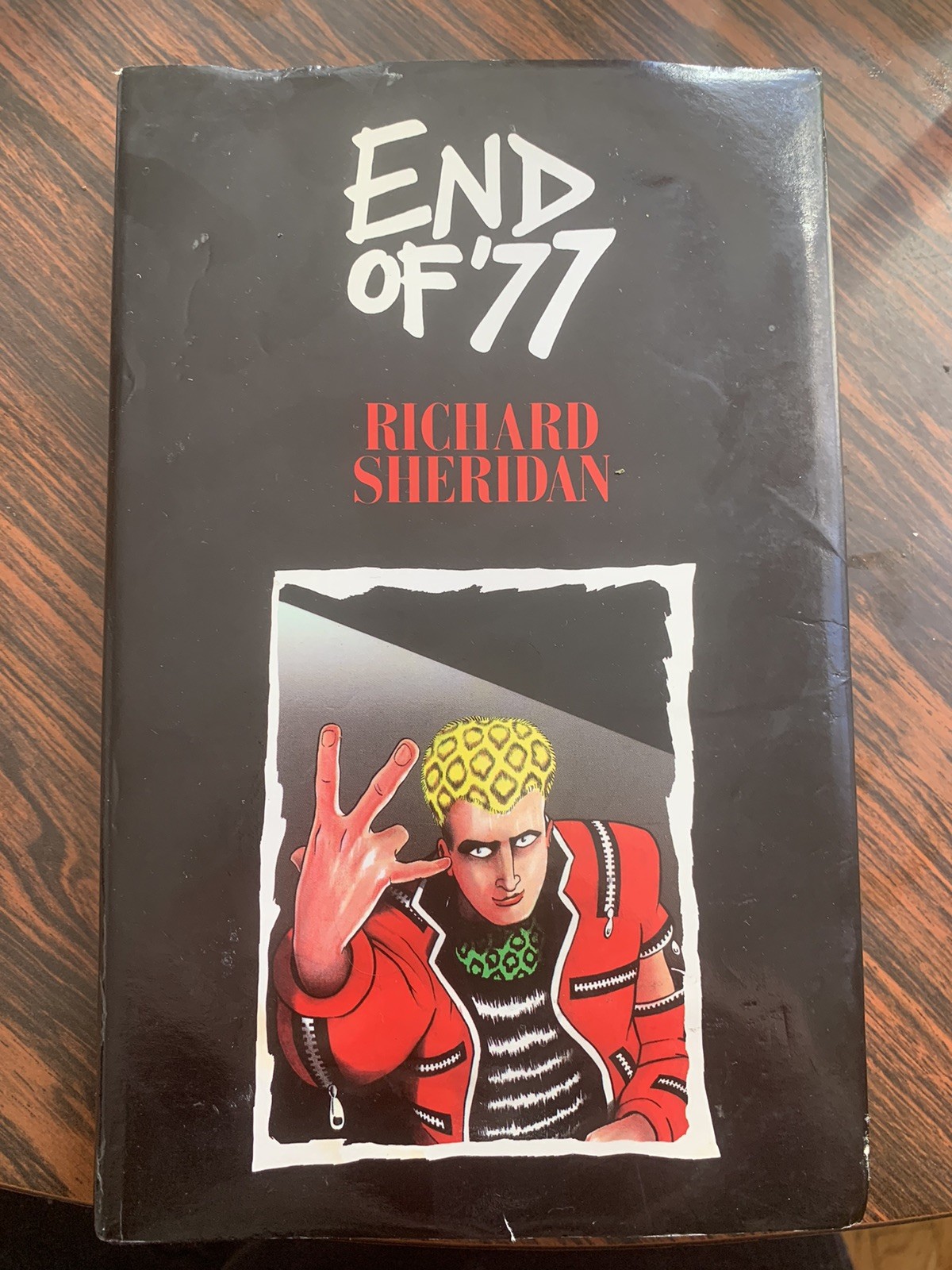 End of ’77, , Good Condition, ISBN 0701131497, 1986, Sheridan rare 1st DJ
