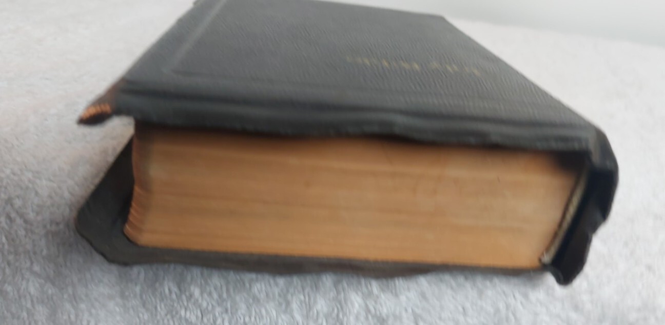 Vintage National Bible Press Holy Bible KJV Self Pronouncing 40s-50s