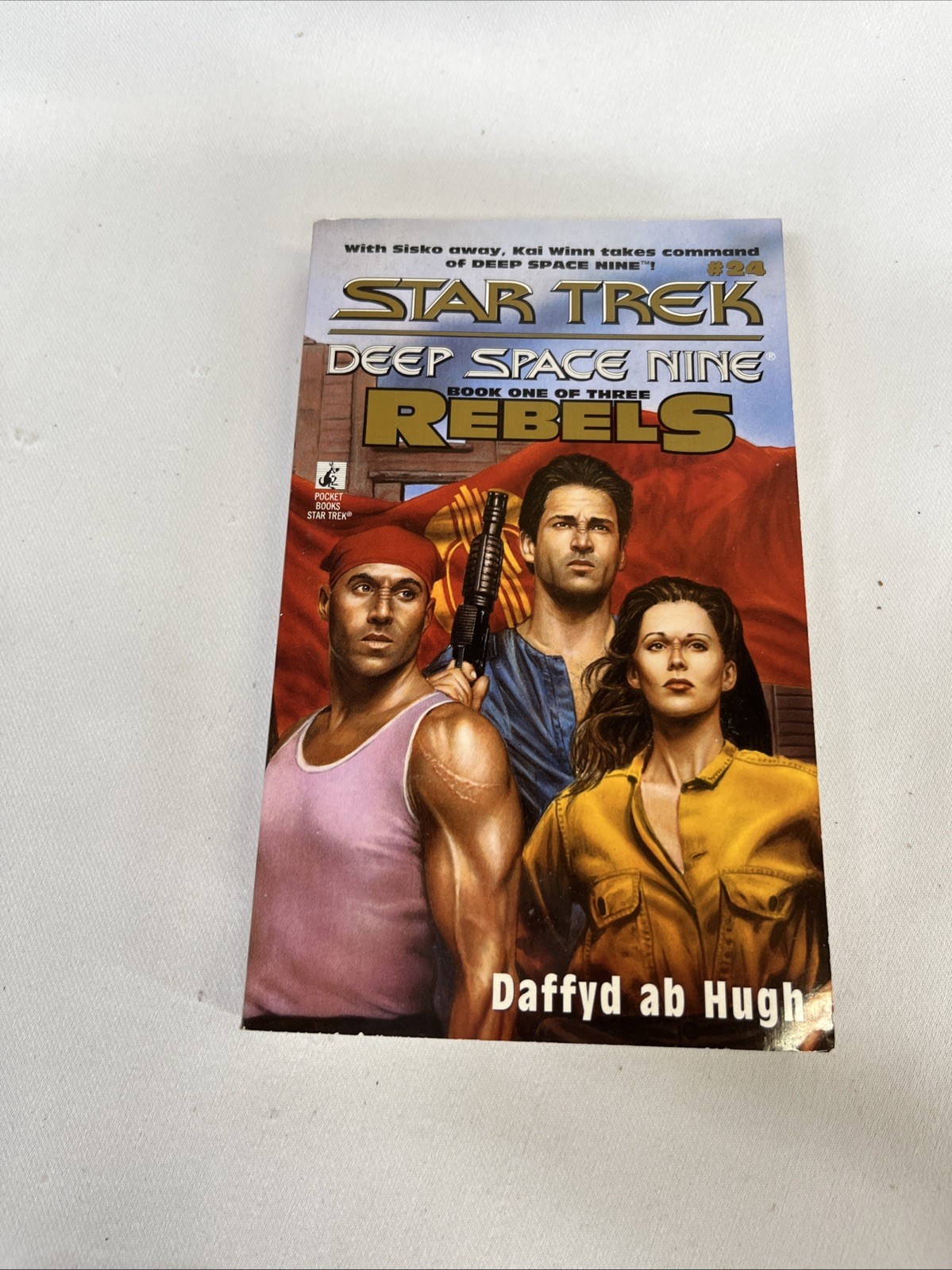 Star Trek Deep Space Nine Paperback Novels Lot of 7- “Warped” +#2,3,8,12,16,24
