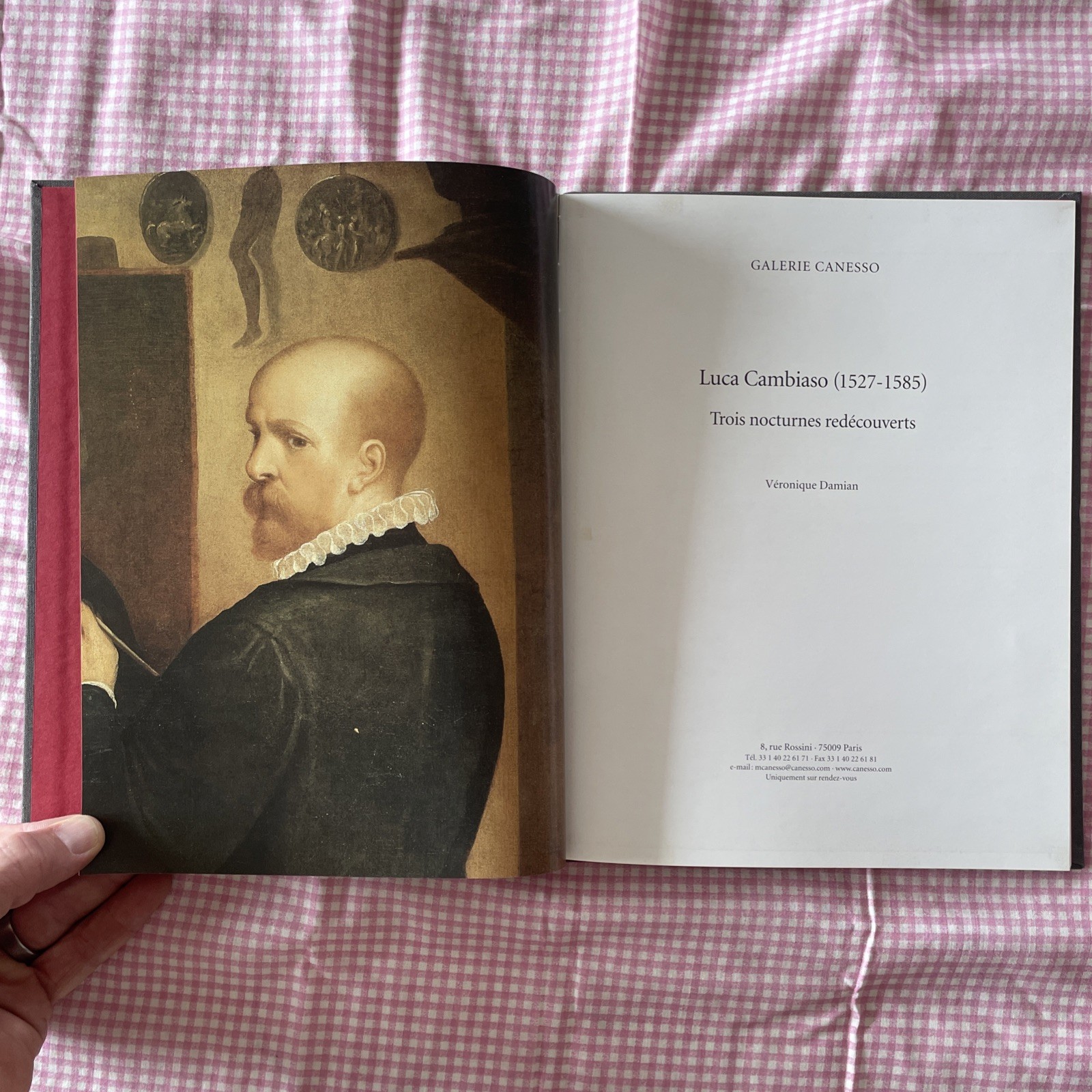 Galerie Canesso Luca Cambiaso (1527-1585) Trois Nocturnes Rédecouverts (2004 HC)