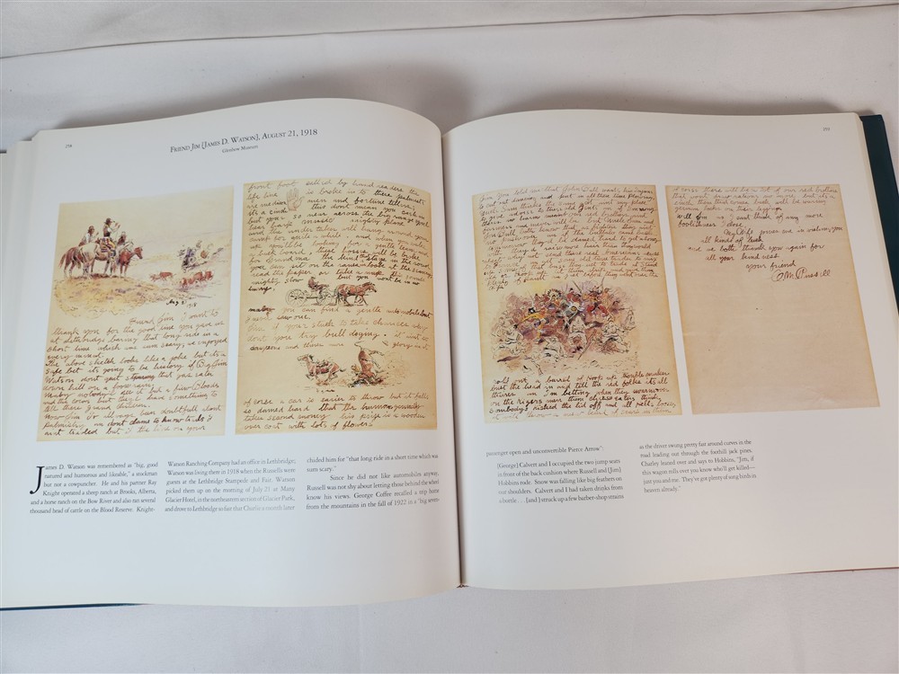 Charles M. Russell, Word Painter Letters 1887-1926 ~ 1993 HC/DJ Illustrated
