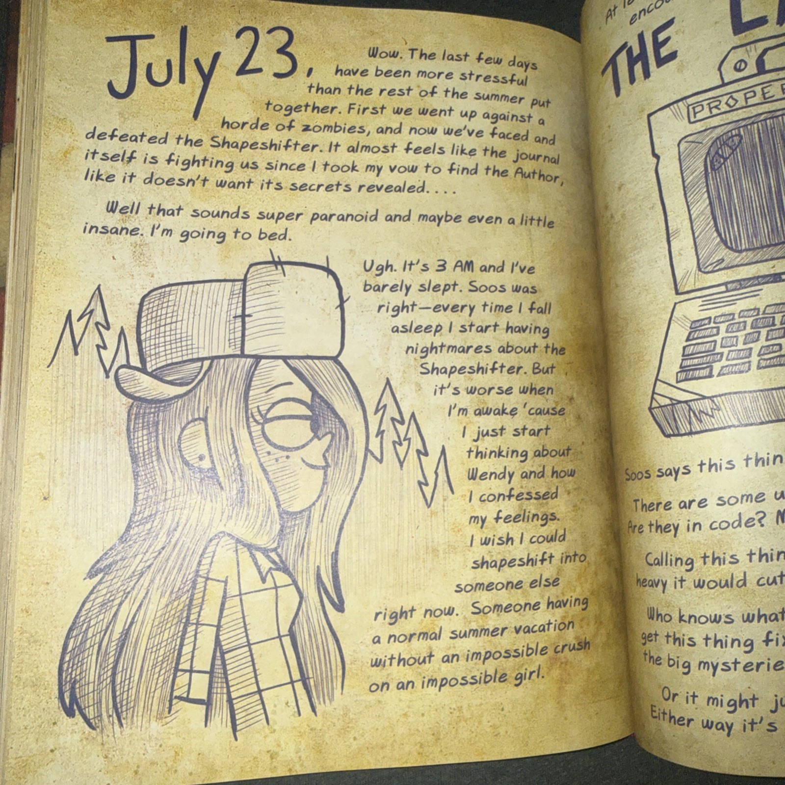 Gravity Falls: Journal 3 by Alex Hirsch 2016, Hardcover July 2016