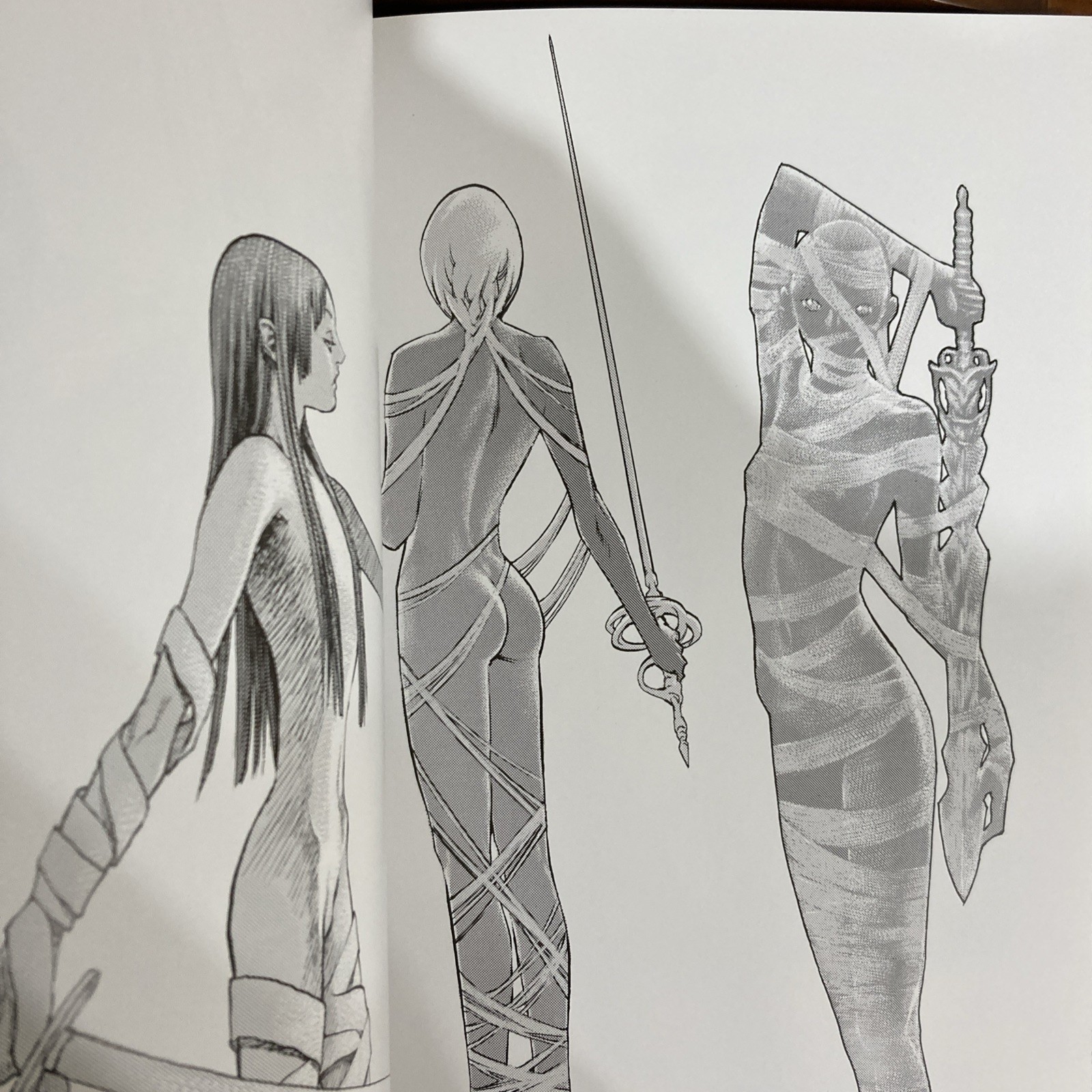 CLAYMORE Art Book Memorabilia Norihiro Yagi Illustration