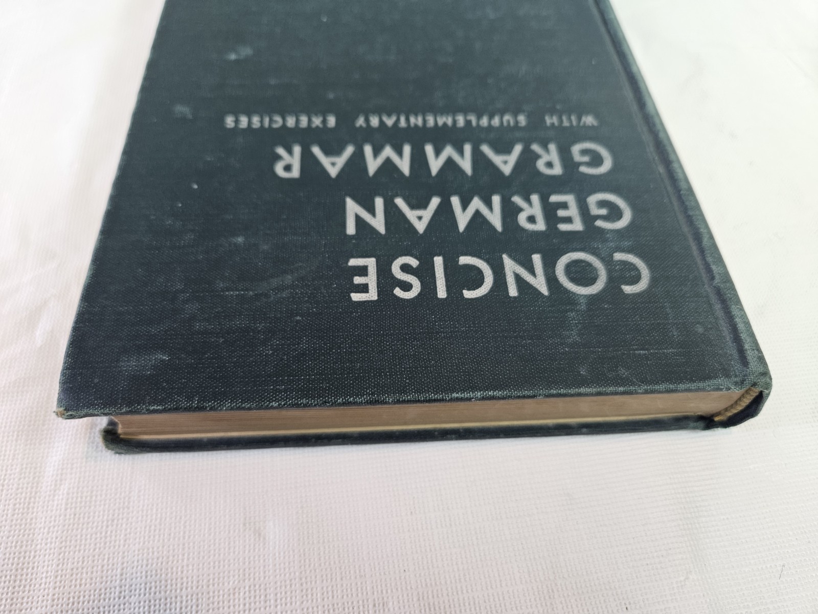Concise German Grammar With Supplemenary Exercises BJ Voss 1944 Textbook HC
