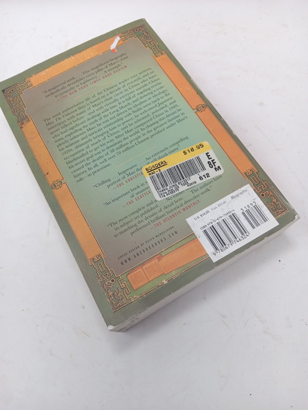 Mao The Unknown Story Jung Chang John Halliday