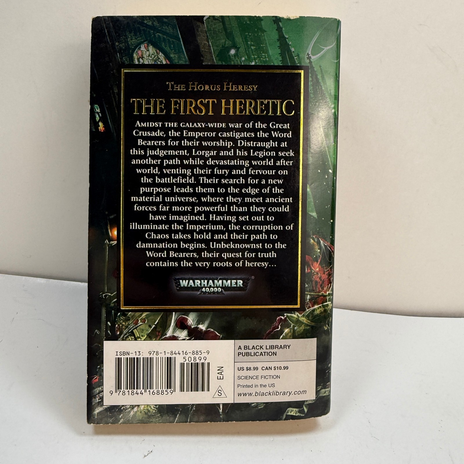 First Heretic by Aaron Dembski-Bowden – Horus Heresy Warhammer 40k Paperback