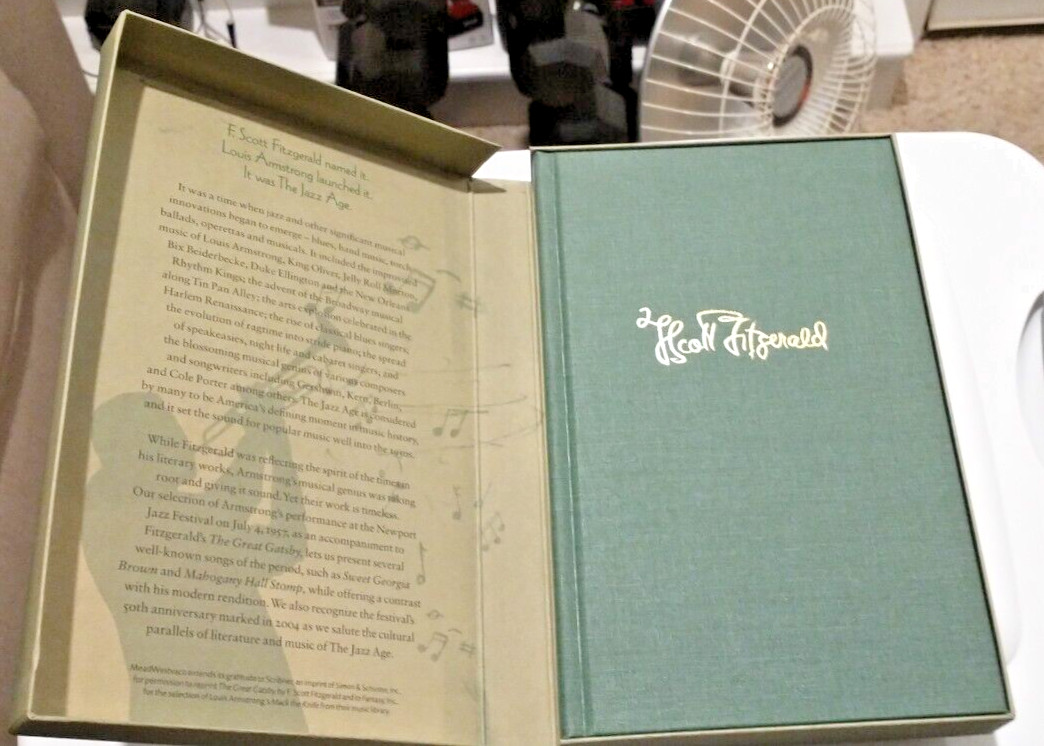 The Great Gatsby : 2004 Privately Published Collectible Hardcover Edition w/ DVD