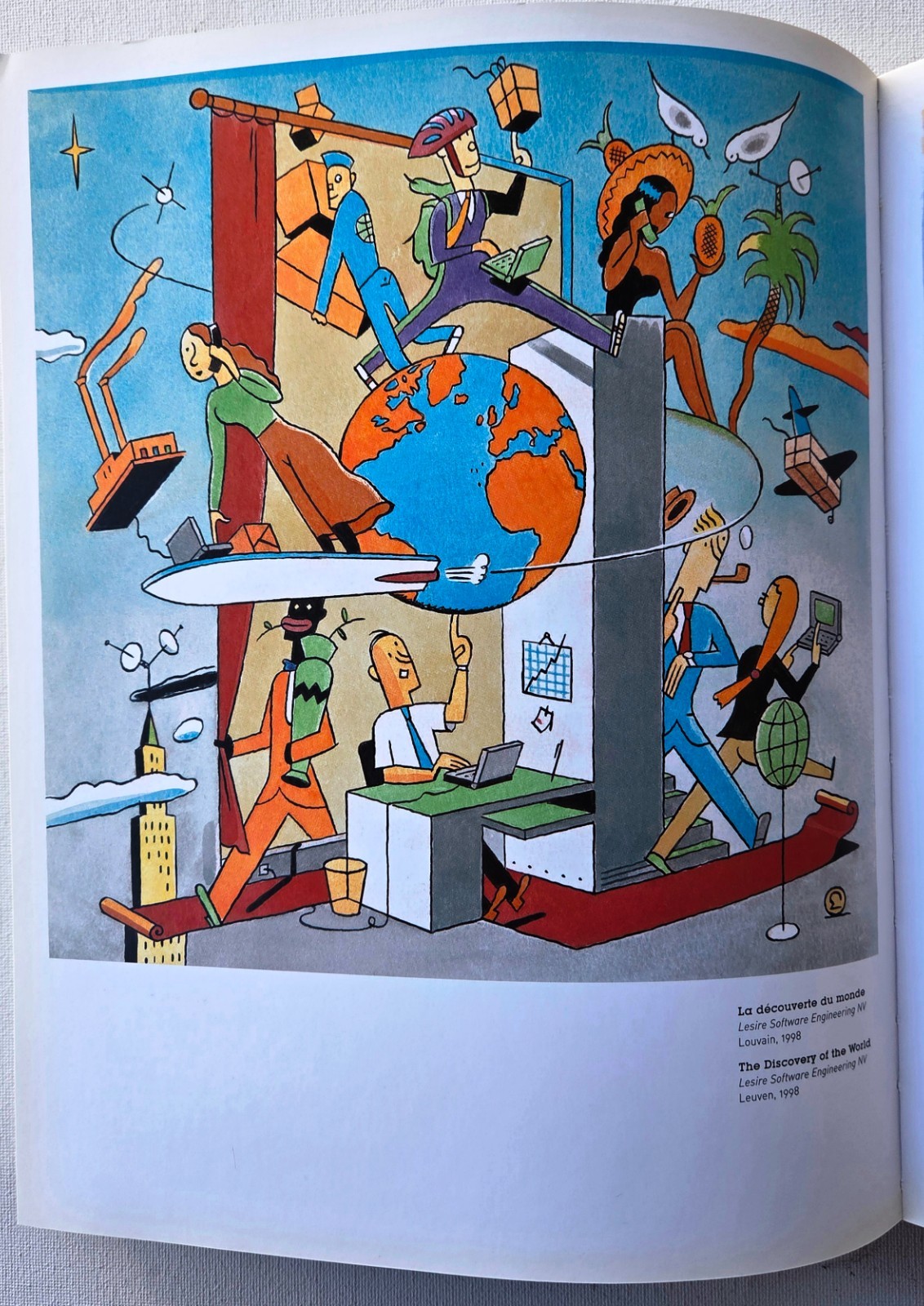 Rare Dutch Ever Meulen Book – Contemporary Belgian Graphic Art – New Yorker