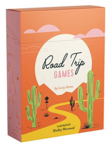 Road Trip Games: 50 Fun Games to Play in the Car – Novelty Book – GOOD