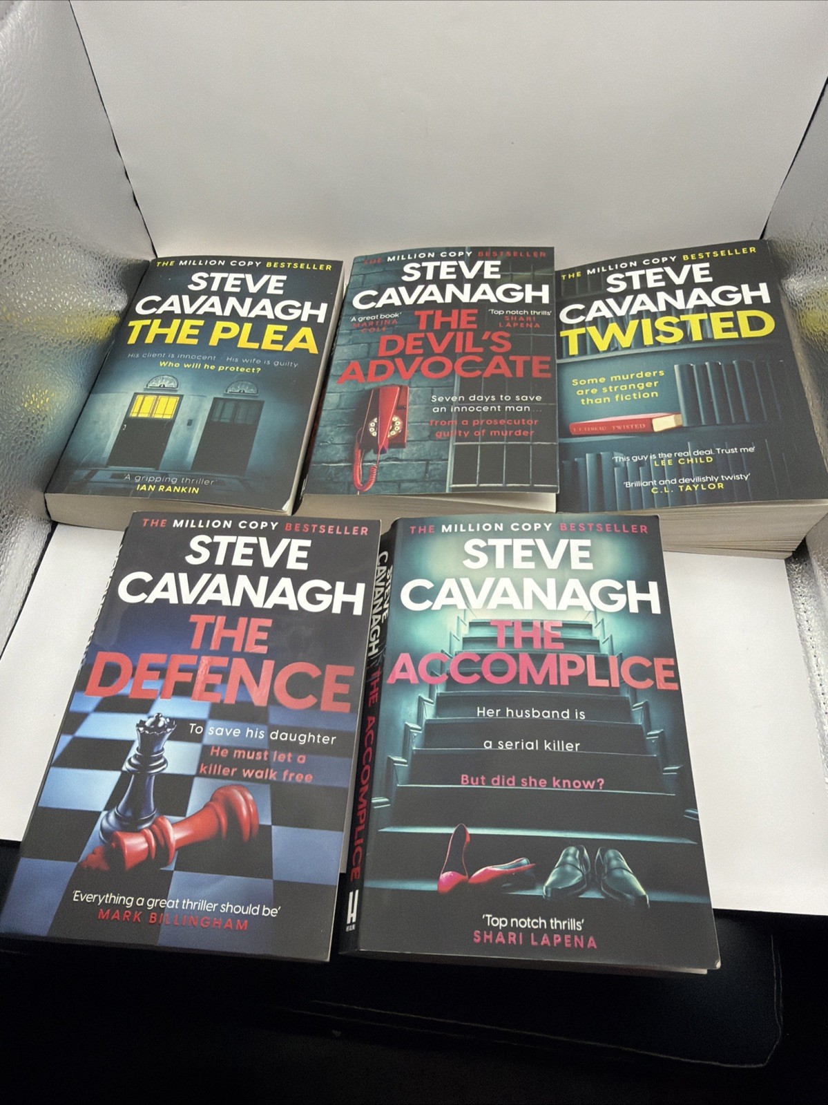 Eddie Flynn Series by Steve Cavanagh 5 Books Pb