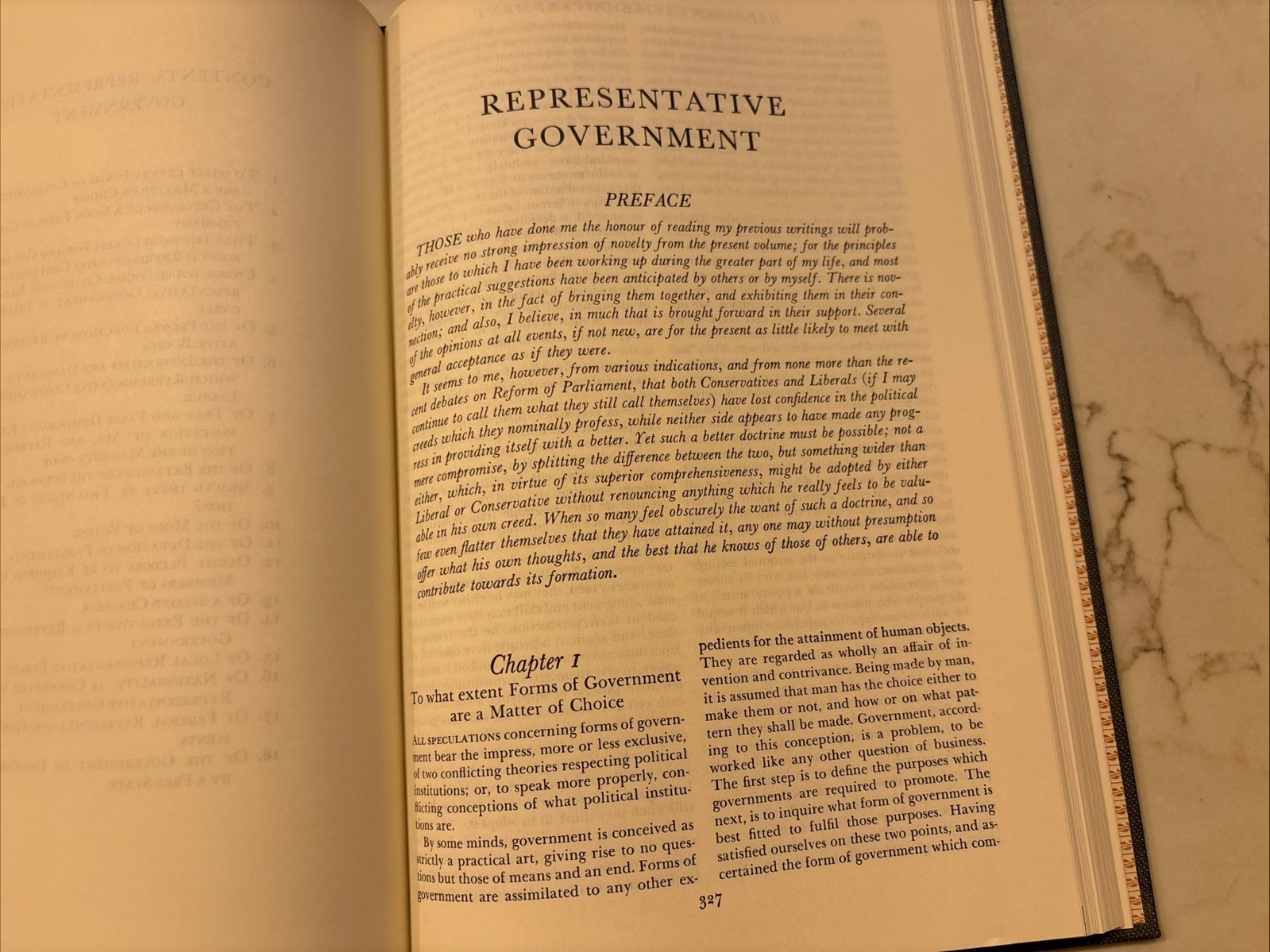 American State Papers: the Federalist Book, by J. S. Mill, 1987 HC EUC