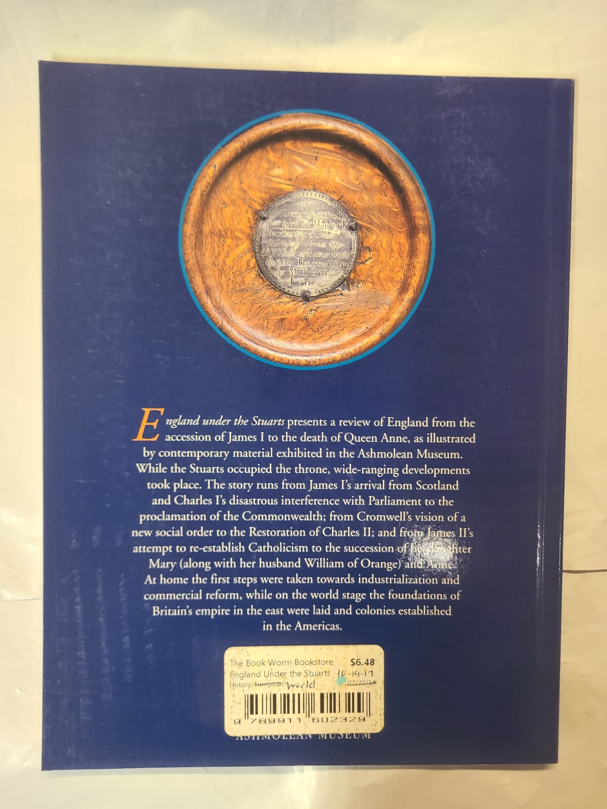 ENGLAND UNDER THE STUARTS by Moira/Macgregor / Ashmolean Museum / VG