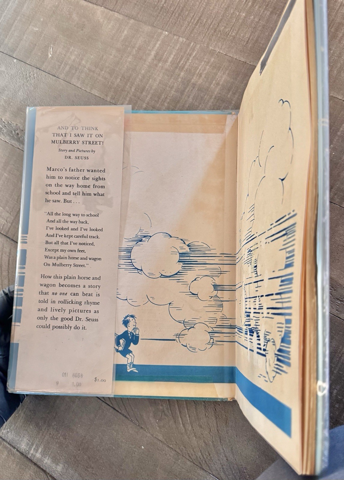 1937 DR SEUSS MULBERRY STREET 1ST STATE / 1ST EDITION w/DUST JACKET ~ $7500 Firm