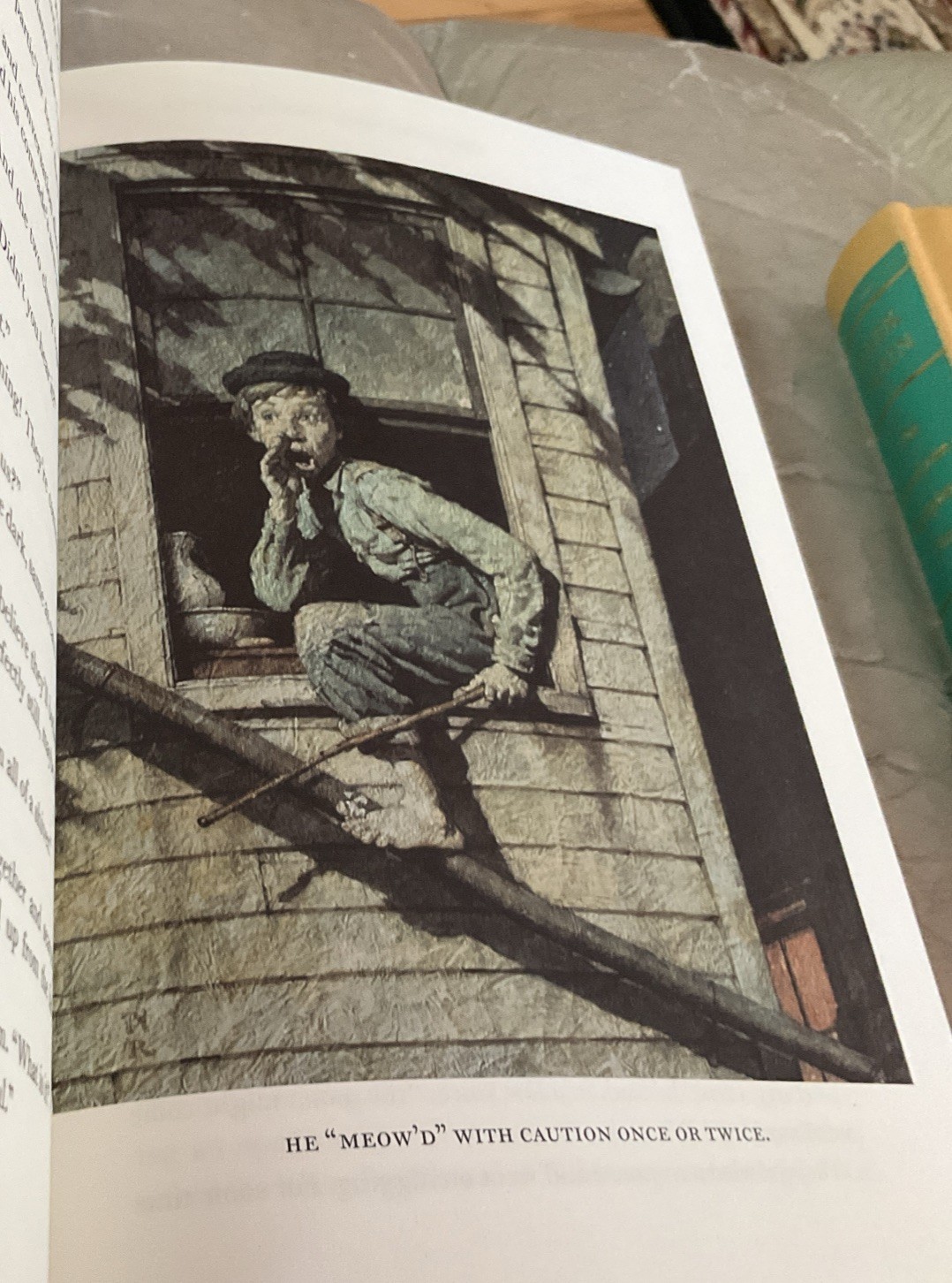 Mark Twain Boxed Set Tom Sawyer Huckleberry Finn Norman Rockwell Abbeville