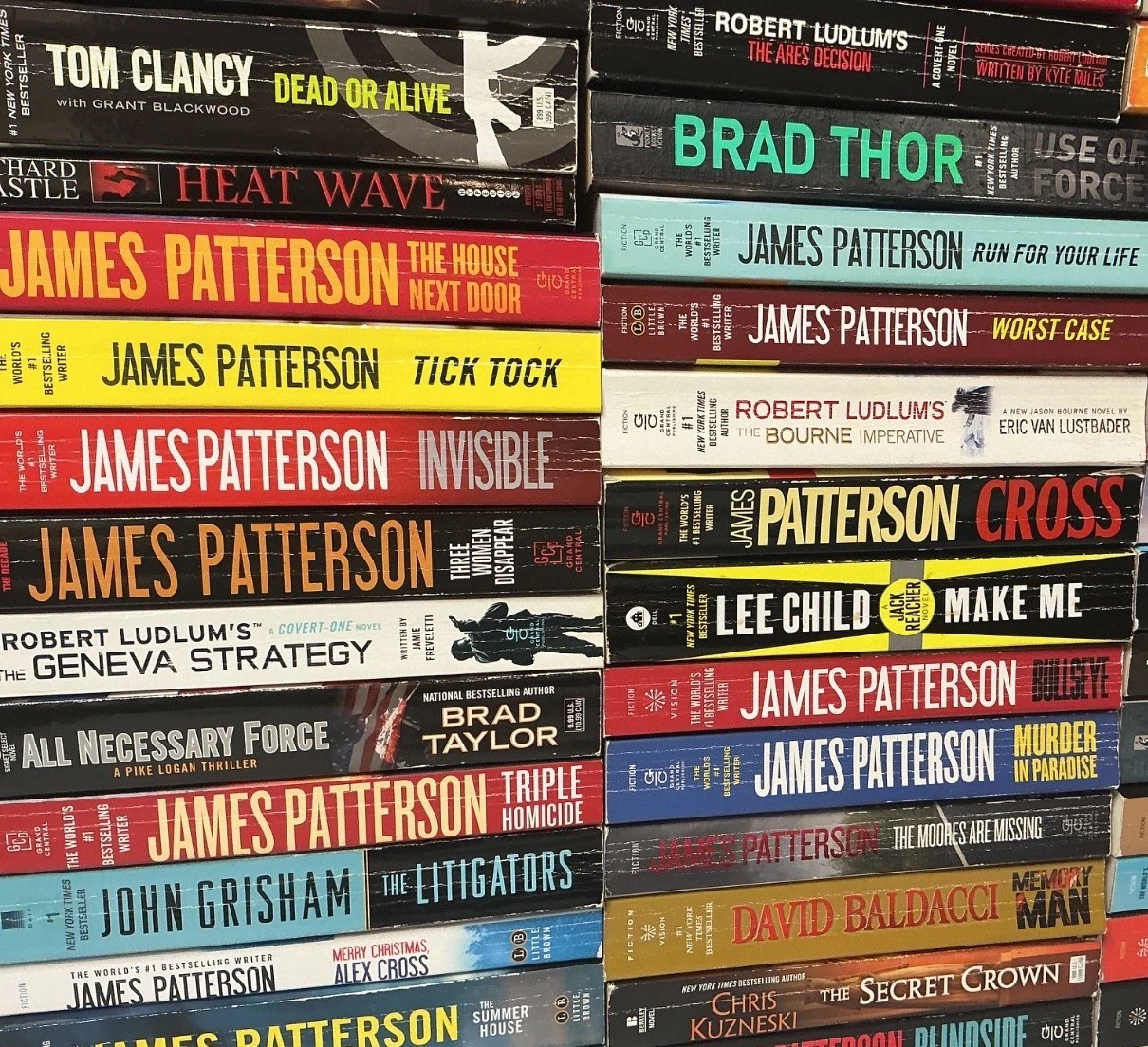 Crime, Mystery, Thriller Paperback Books By Popular Authors ~ You Choose ~ READ