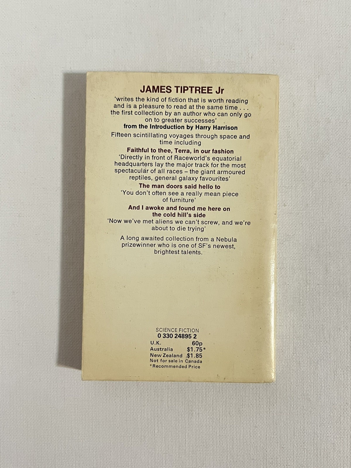 10000 Light Years From Home James Tiptree Jr Pan Science Fiction UK 0330248952